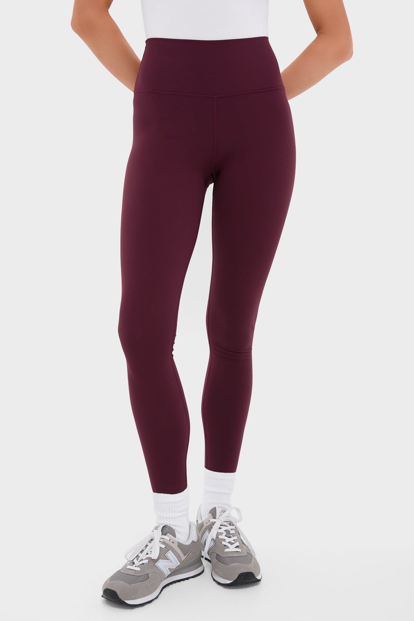 Winetasting High Rise Long Compression Spandex MacKenzie Legging-Beilave