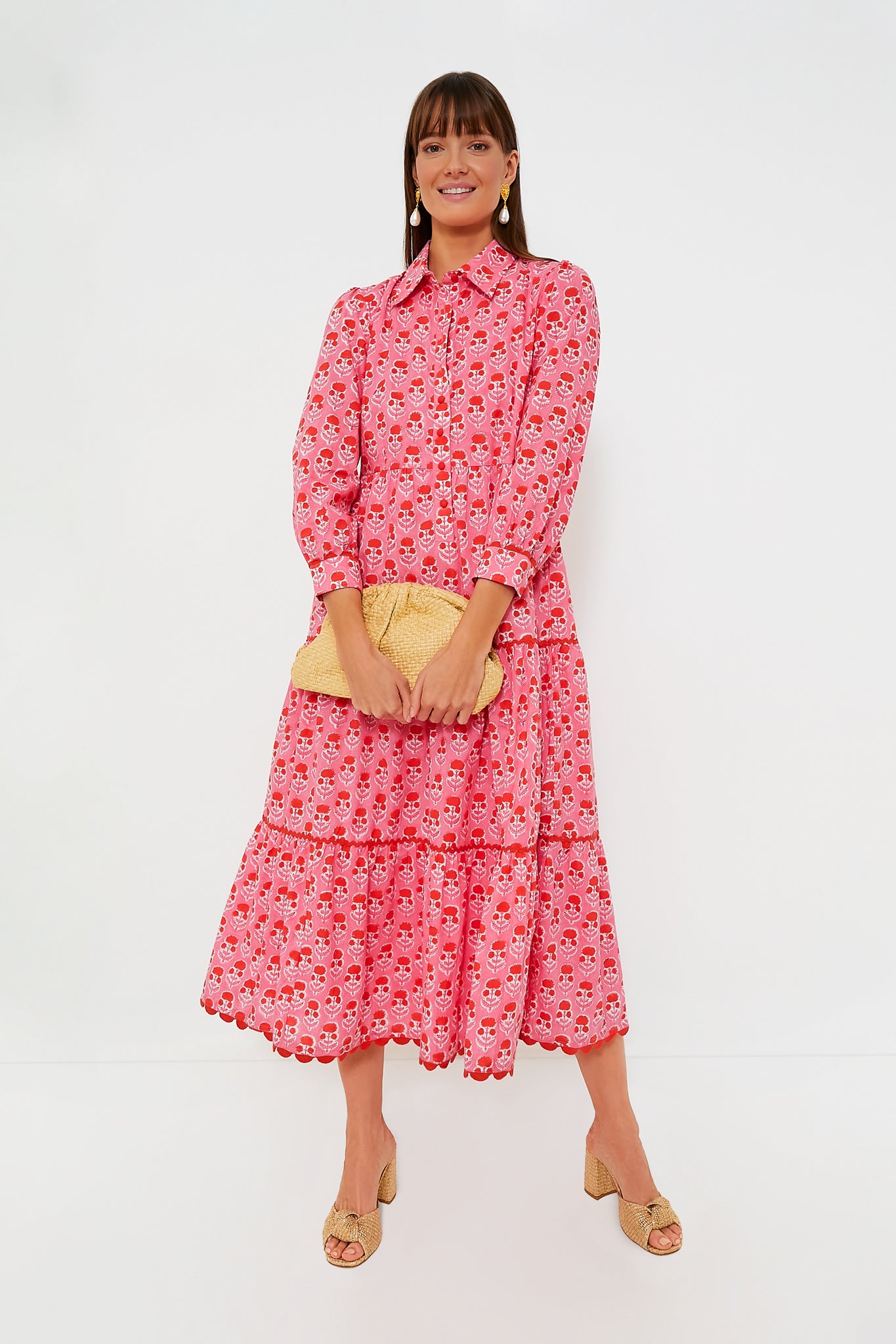 Bubblegum Marigold Gina Dress-Beilave