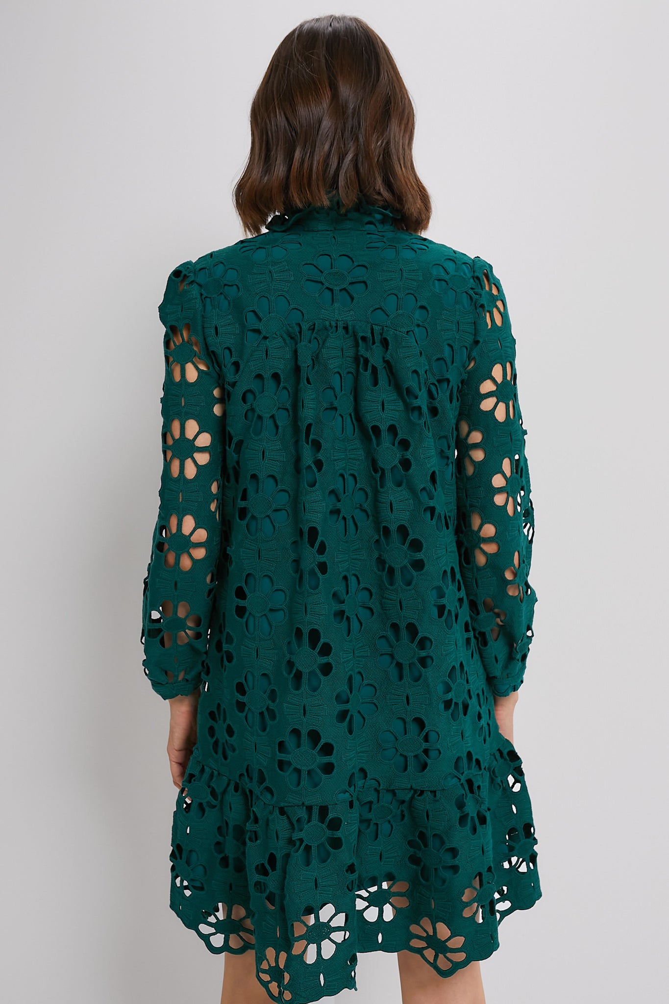 Green Lace Palmerston Dress-Beilave