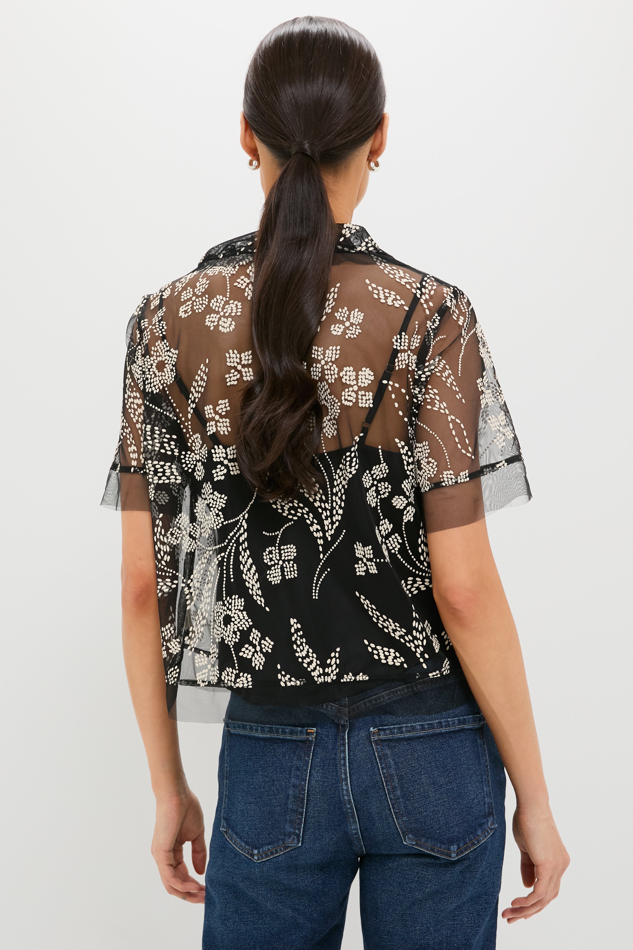 Brocade Floral The Cotillion Top-Beilave