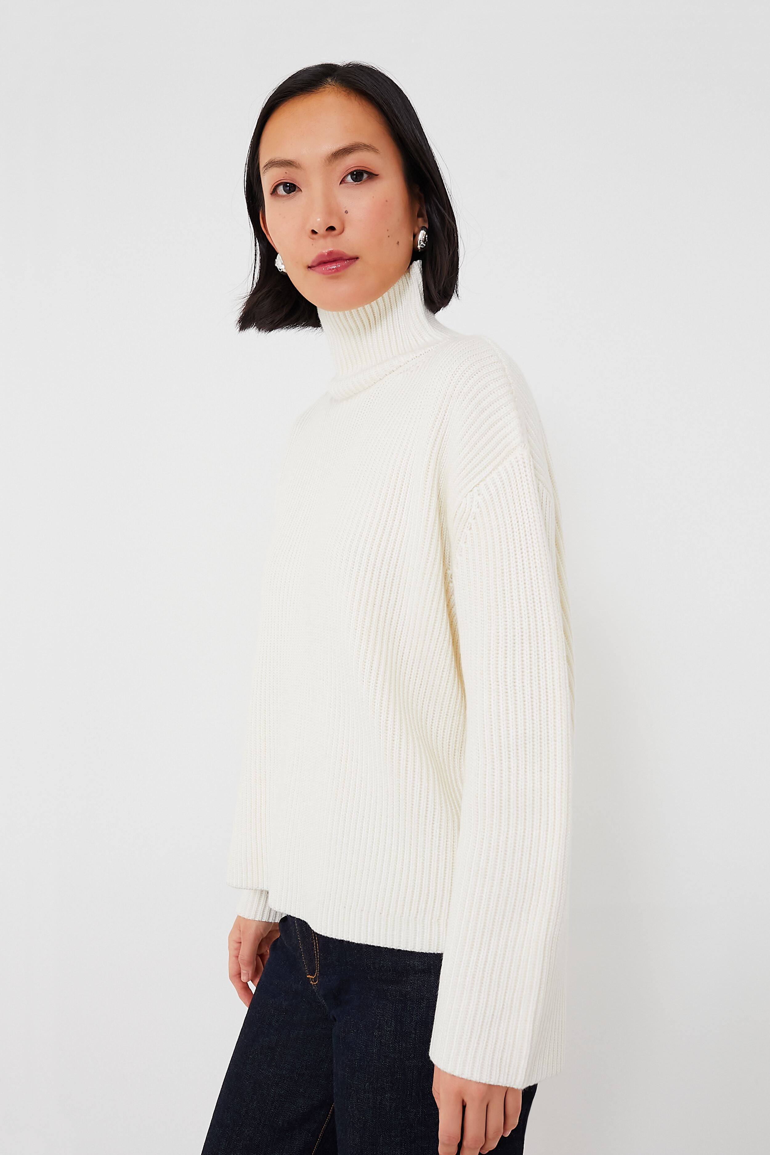 Winter White Knit Helen Sweater-Beilave
