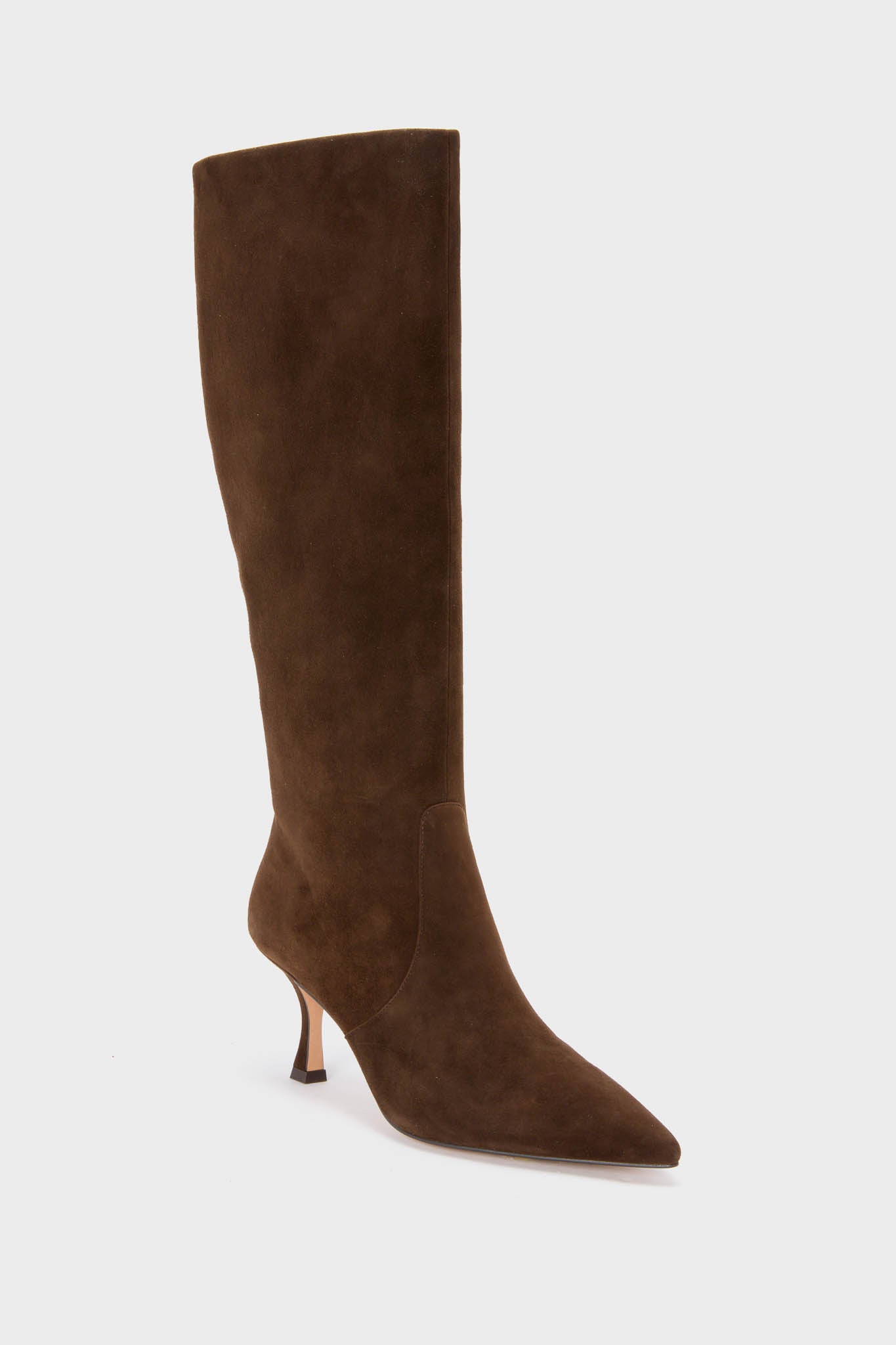 Chocolate Suede Mira Boots-Beilave