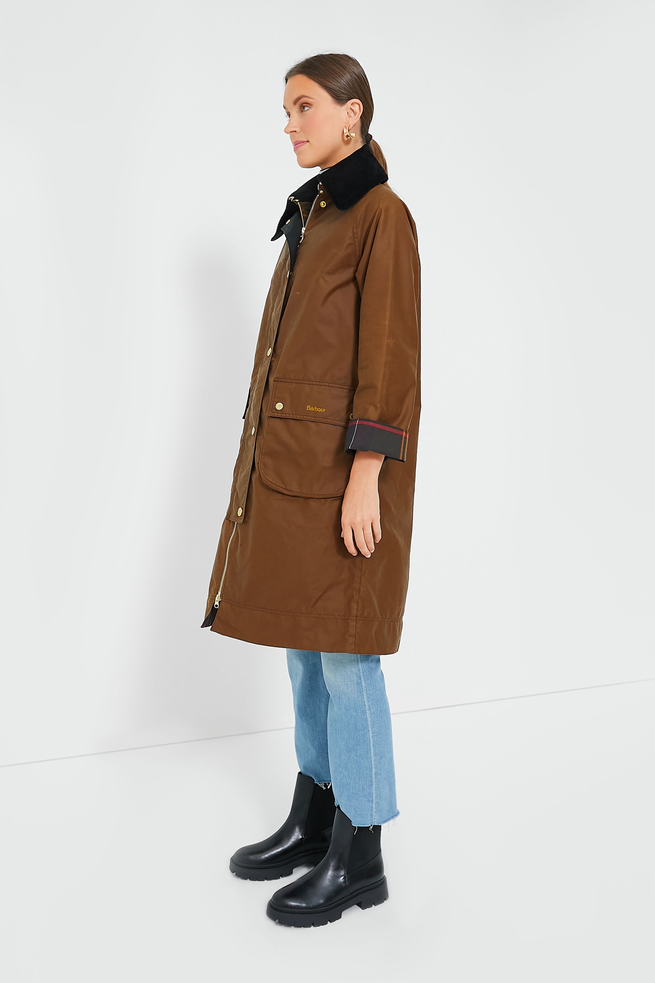 Tan Townfield Wax Jacket-Beilave