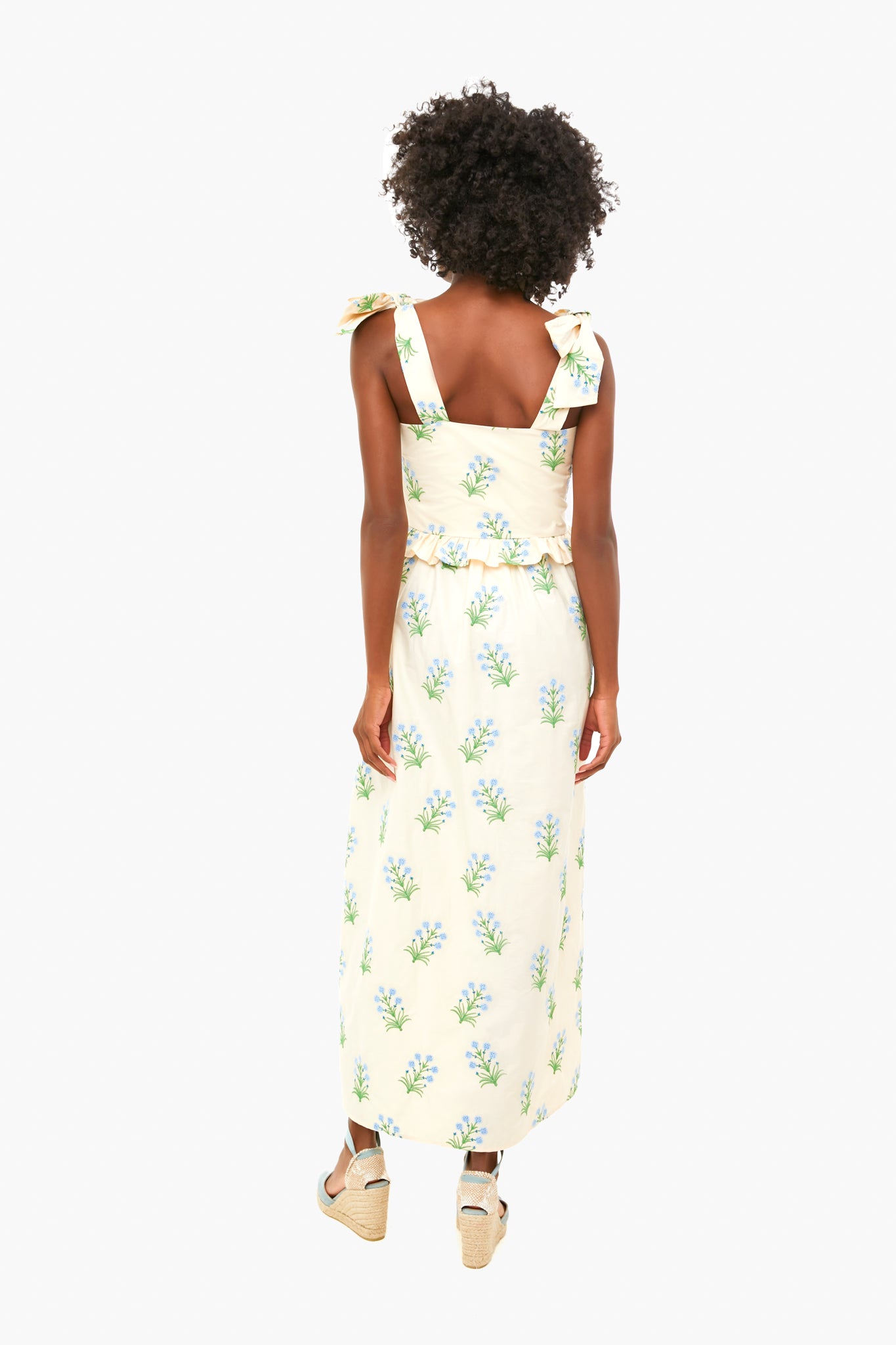 Wildflower Embroidered Alessandra Dress-Beilave