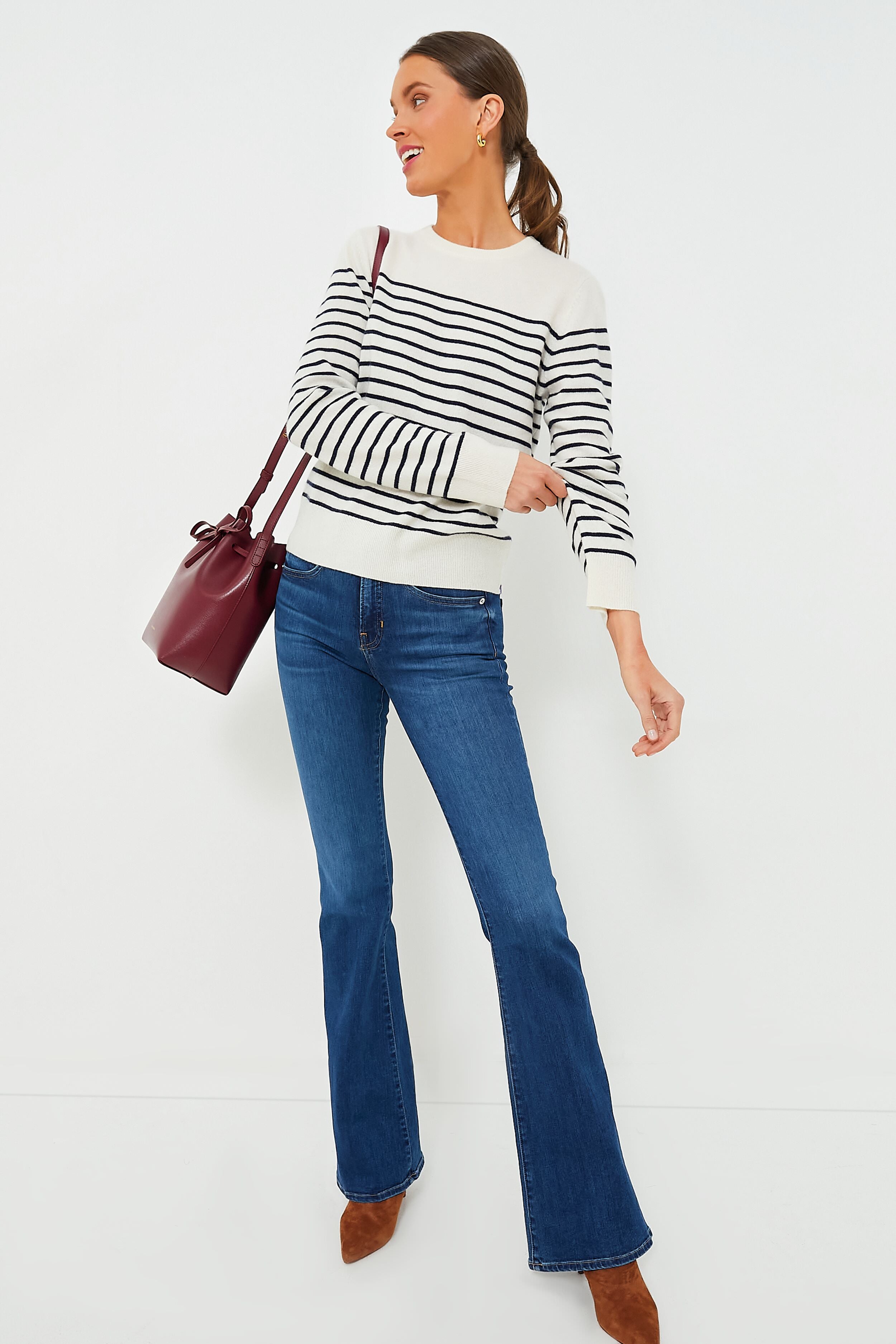 The Cream and Navy Betty-Beilave