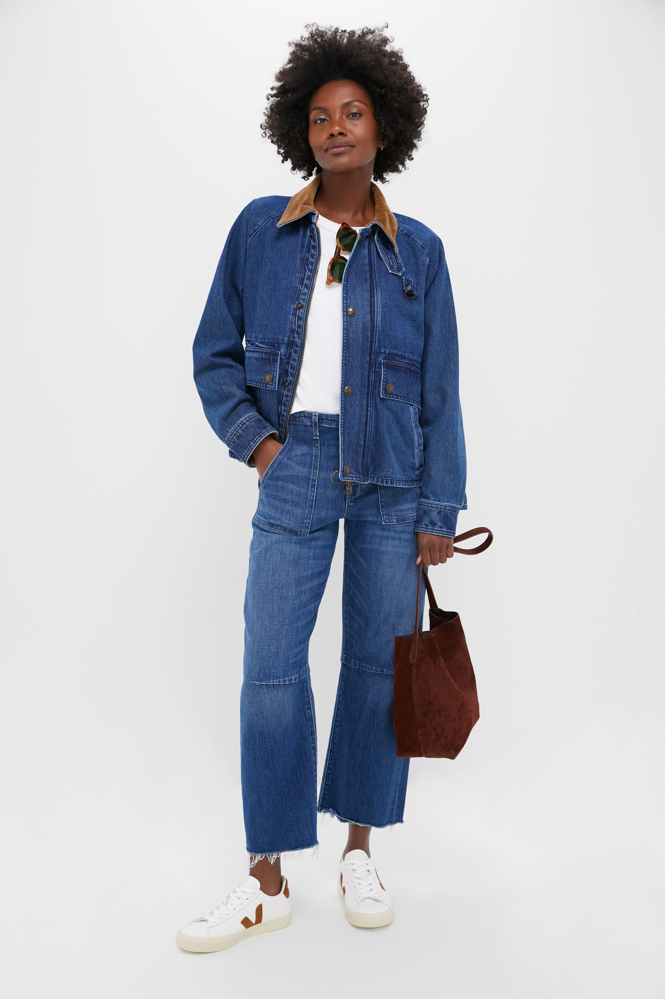 White Cognac Campo Sneakers-Beilave