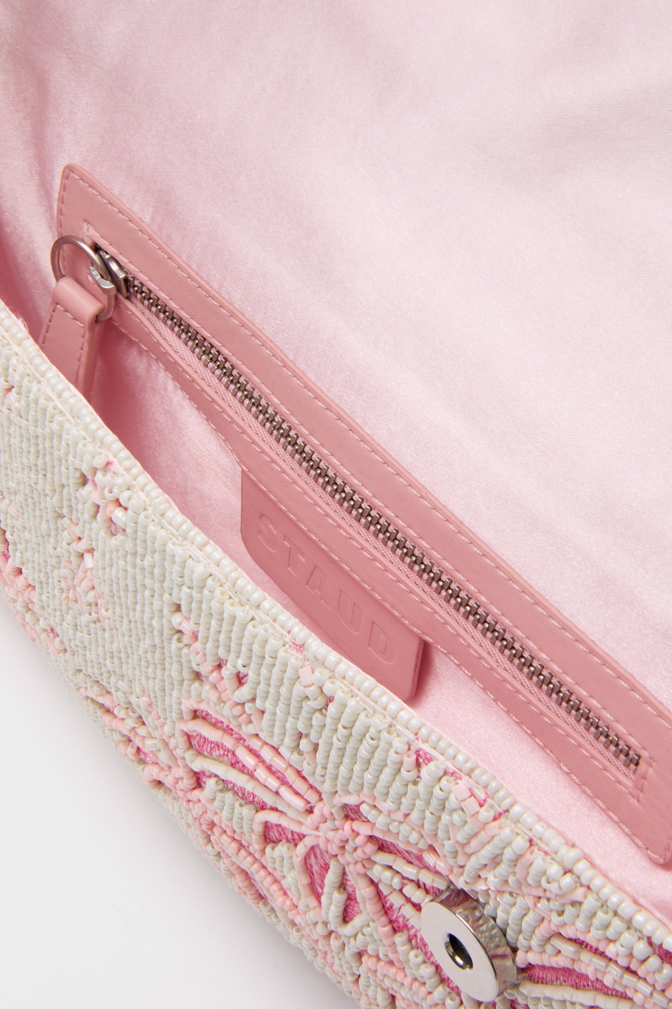 Cherry Blossom Toile Tommy Beaded Bag-Beilave