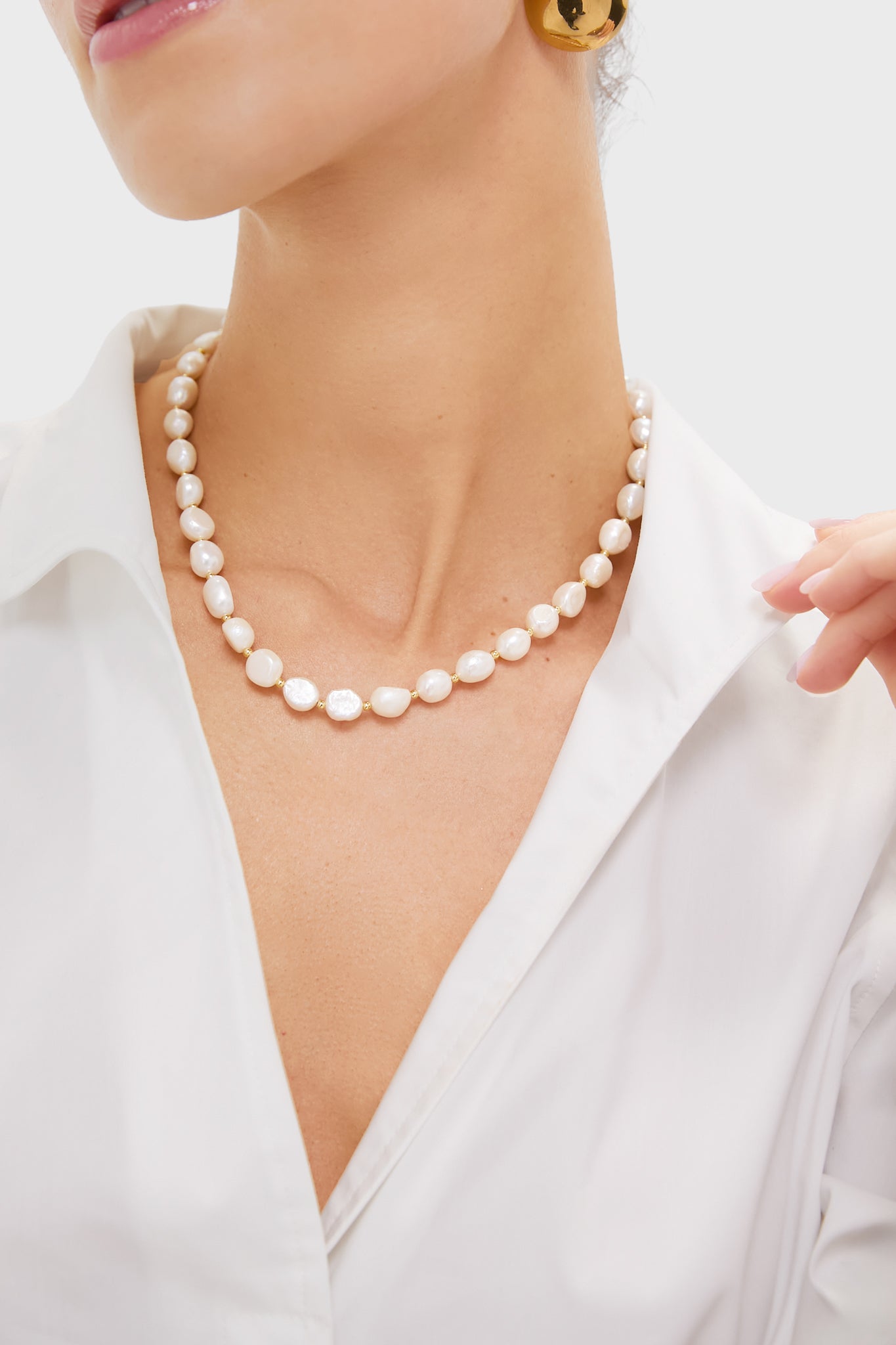 Gold Ren Necklace-Beilave