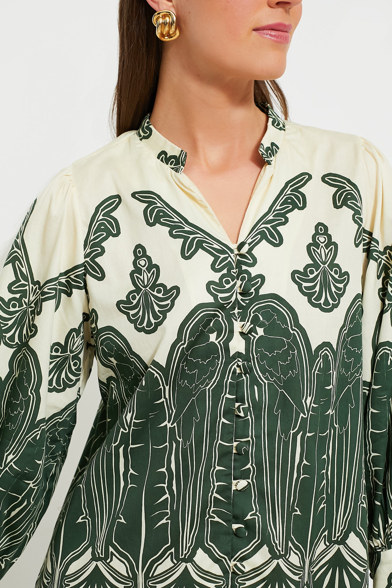 Parrots Pine Chicala Mini Dress-Beilave