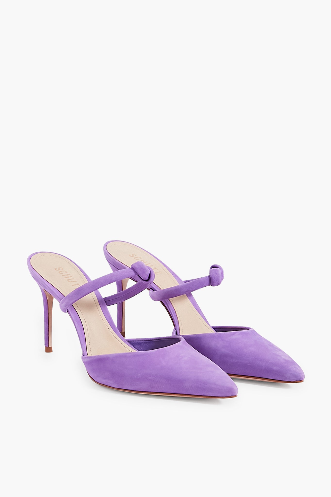 Violet Pearl Heels-Beilave