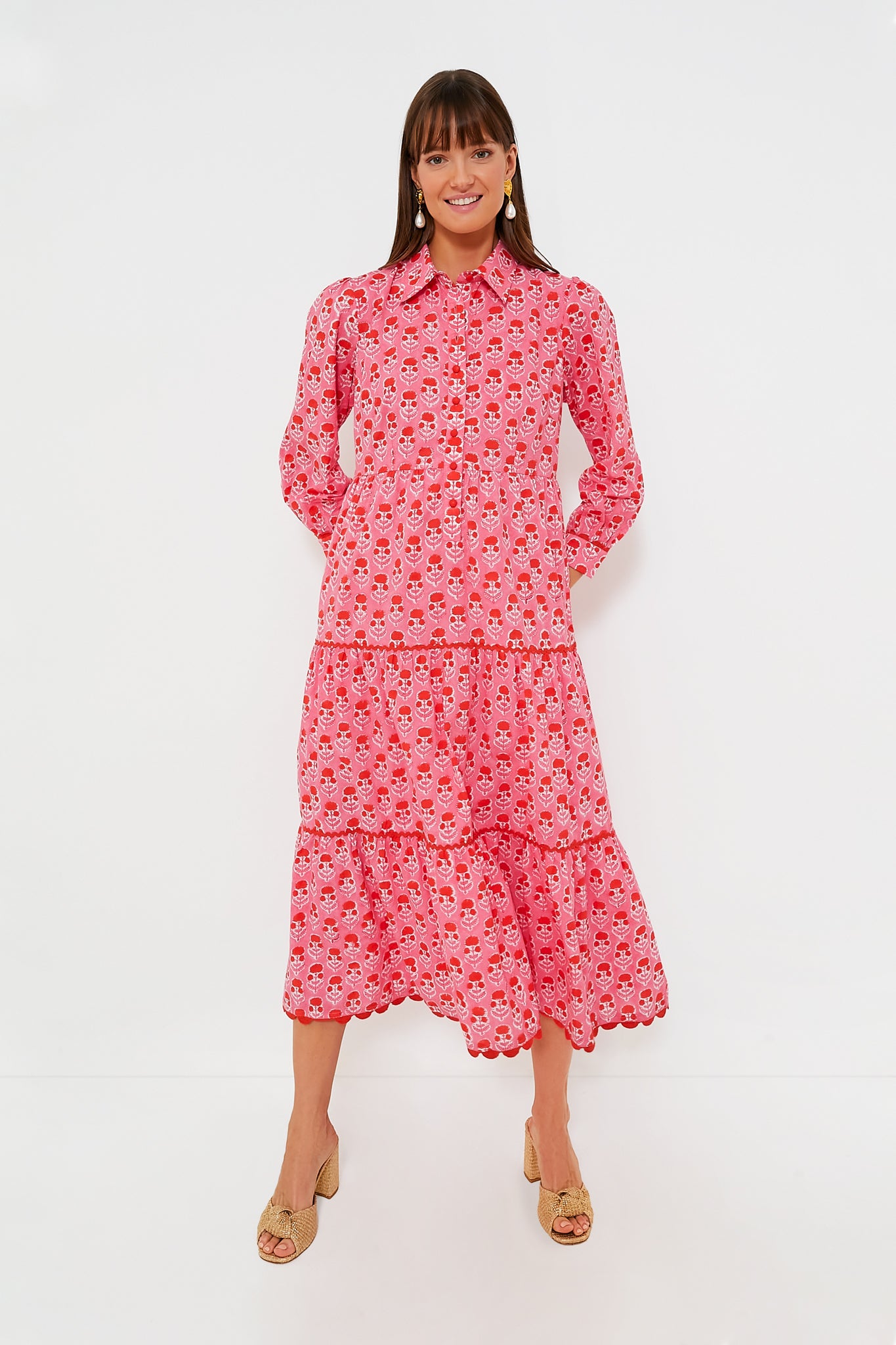 Bubblegum Marigold Gina Dress-Beilave
