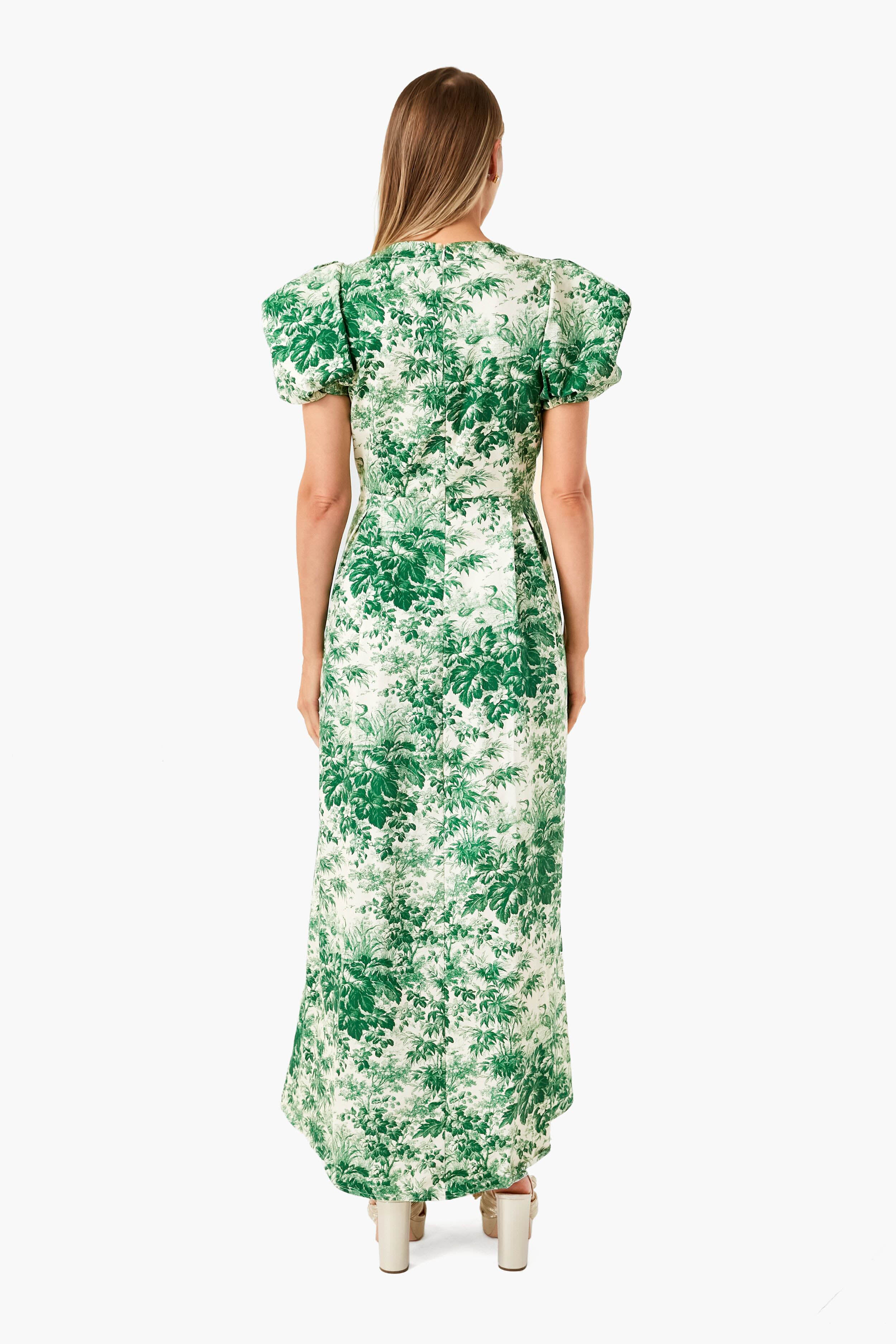 Cypress Toile Amelia Gown-Beilave