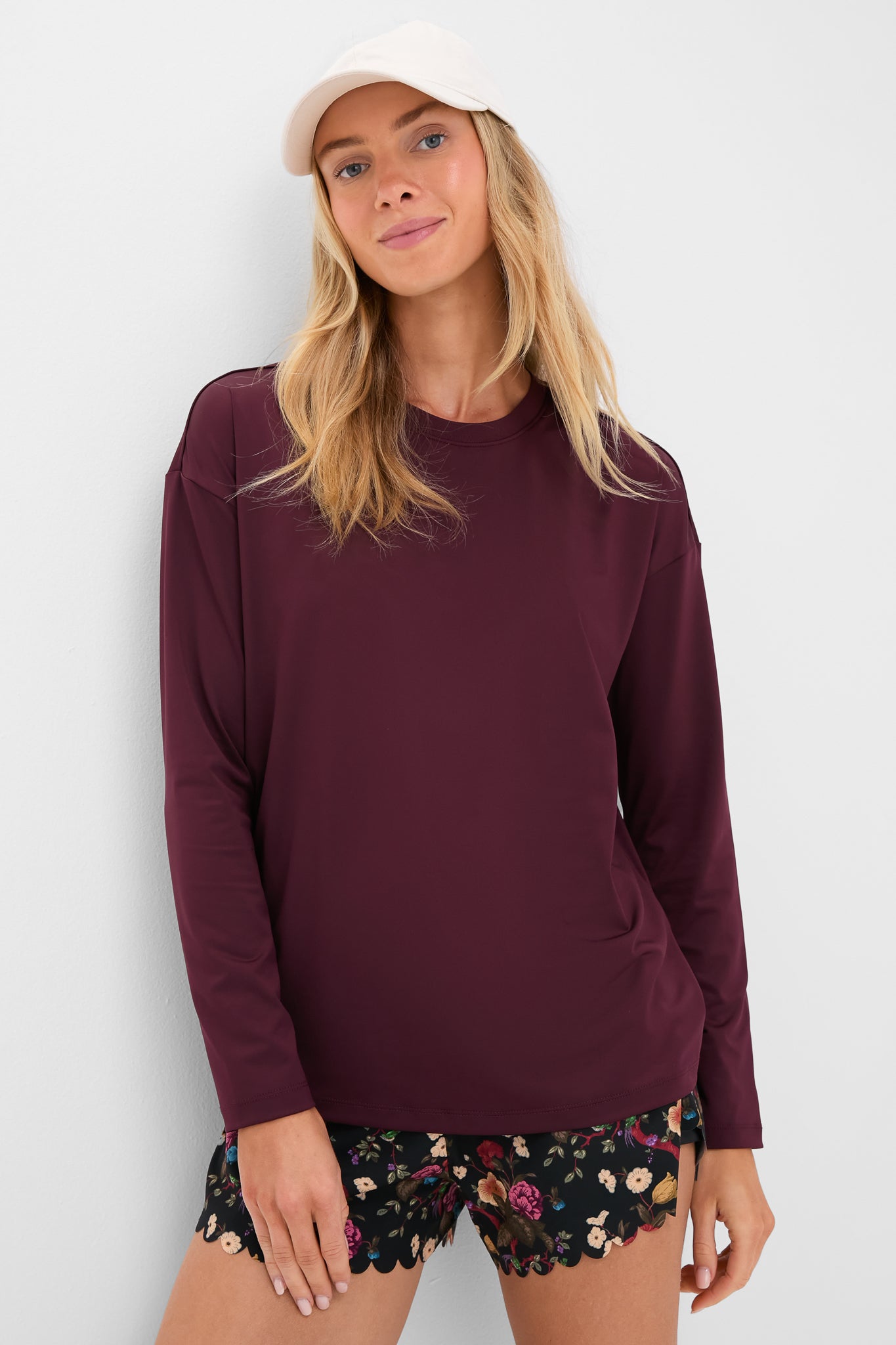 Winetasting Long Sleeve Performance Jersey Ryan Boyfriend Tee-Beilave