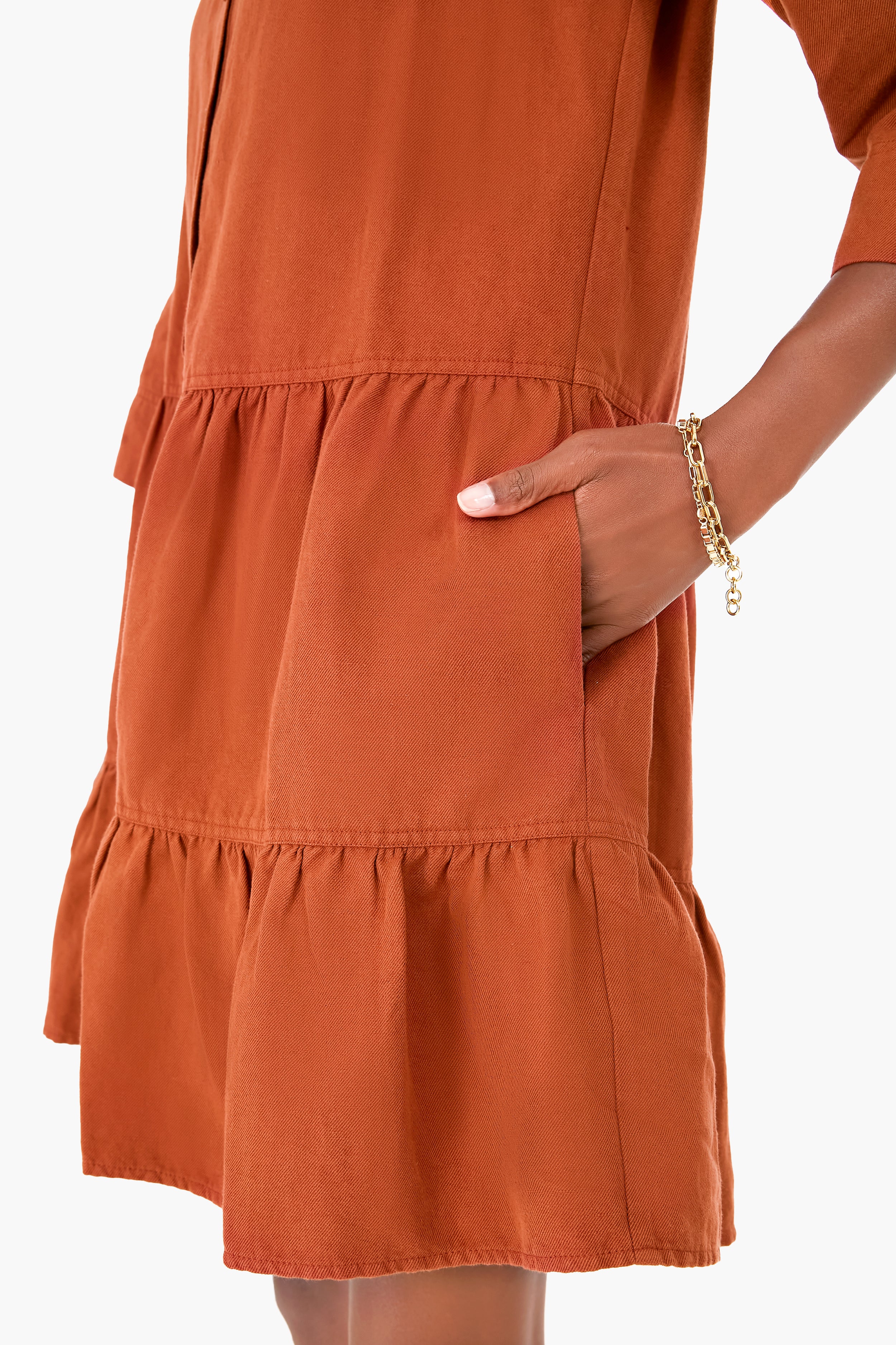 Chipotle Maurino Drop Waist Mini-Beilave