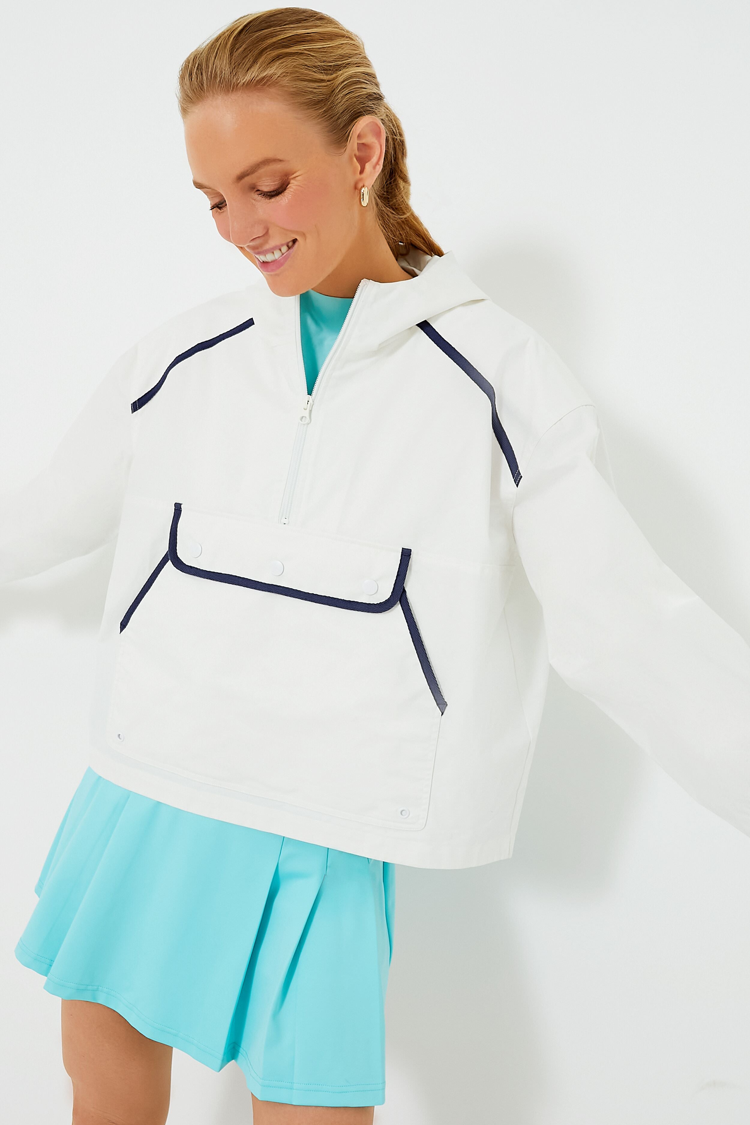 White Water Repellant Edwards Anorak-Beilave