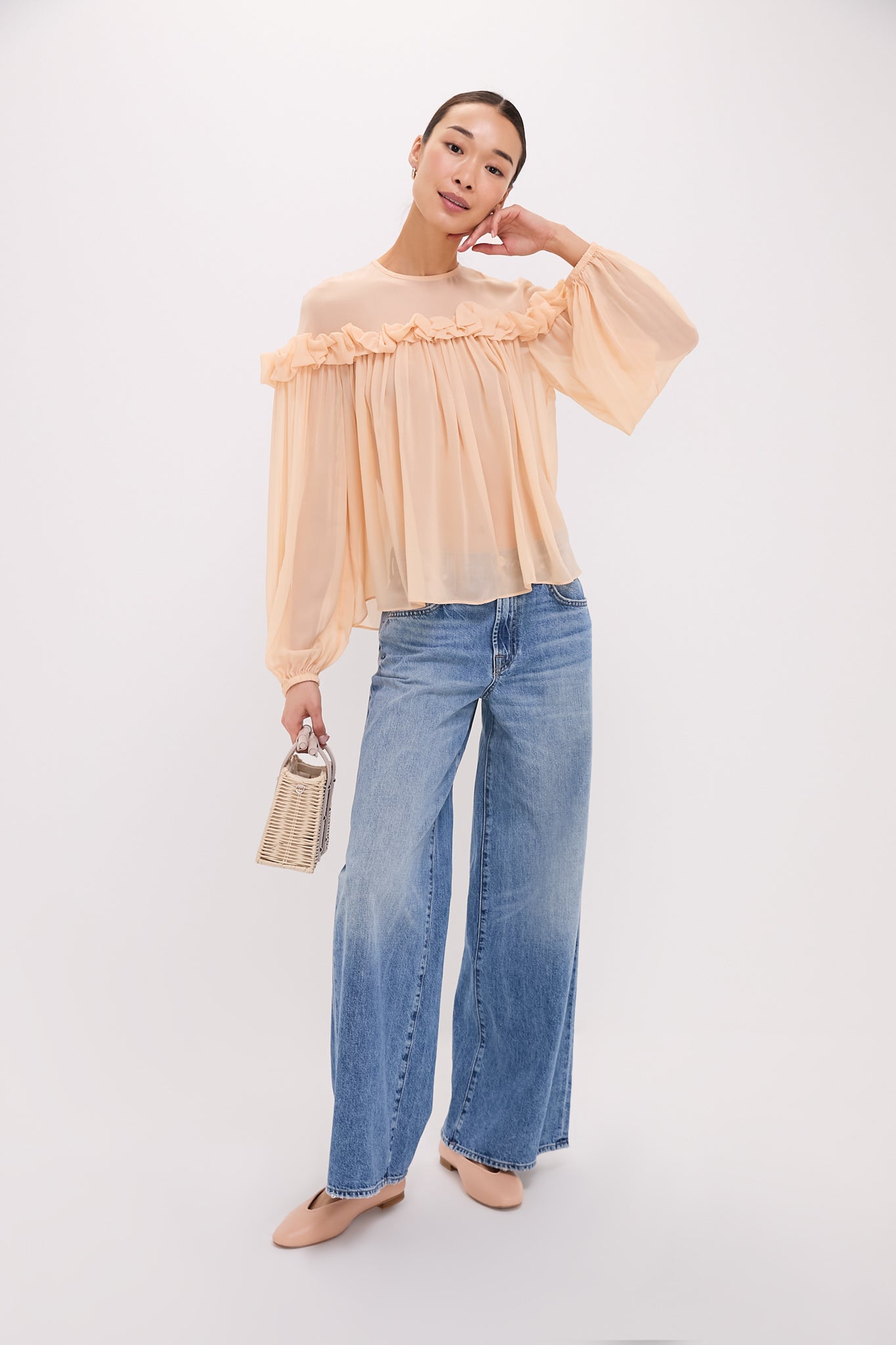 Peony Peggy Blouse-Beilave