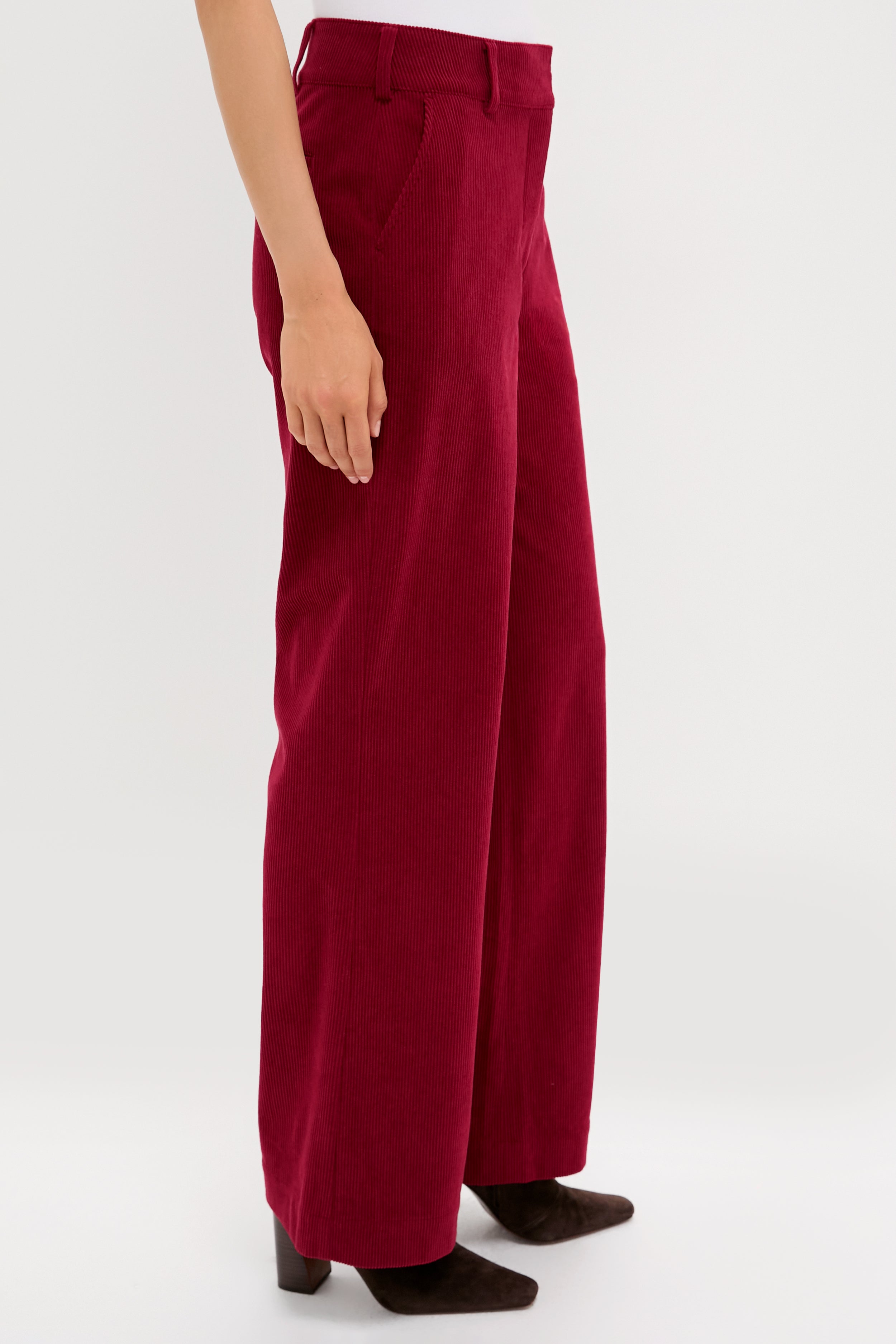 Winery Wide Wale Corduroy Hunter Pants-Beilave