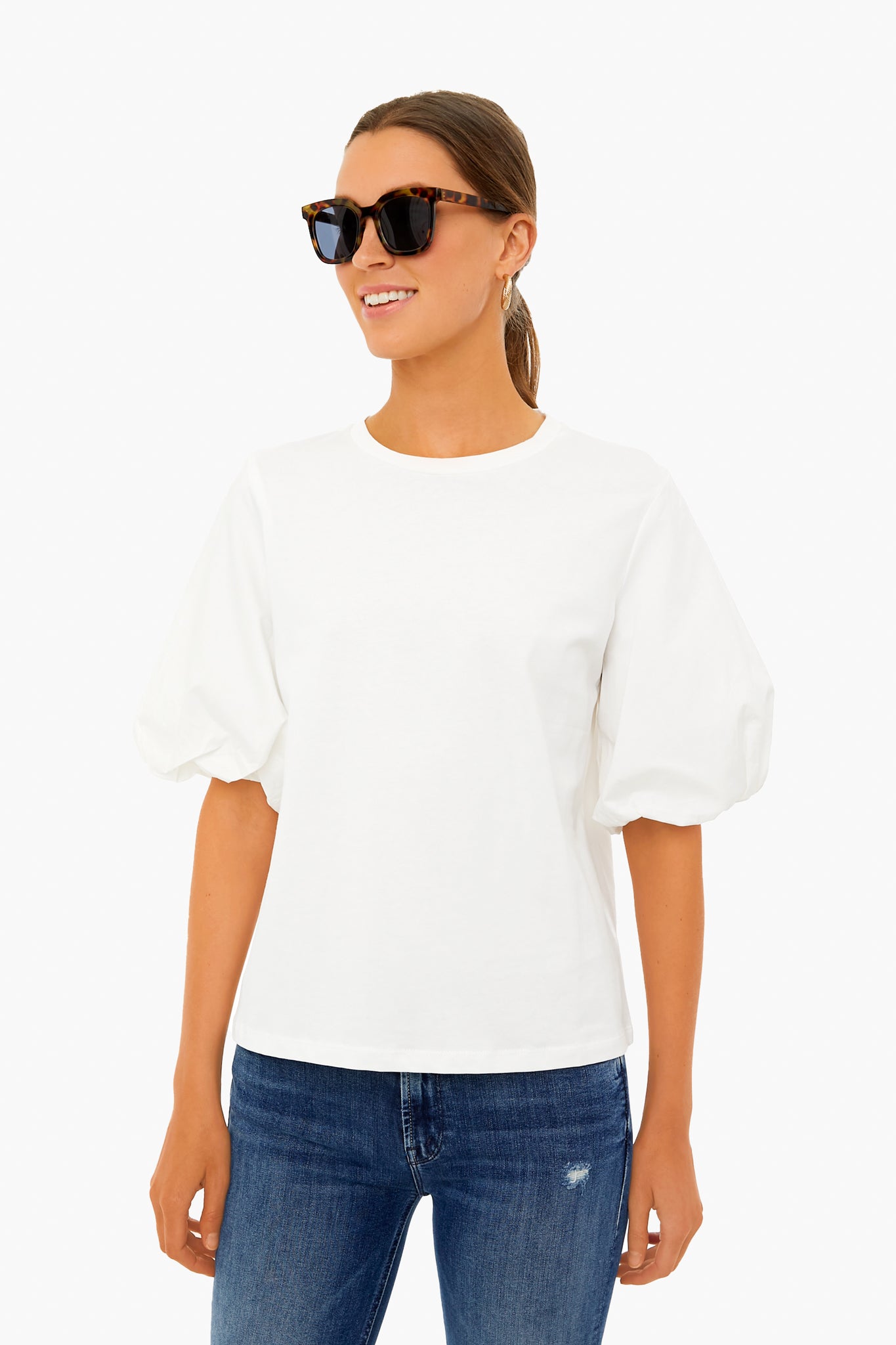White Jenna Top-Beilave