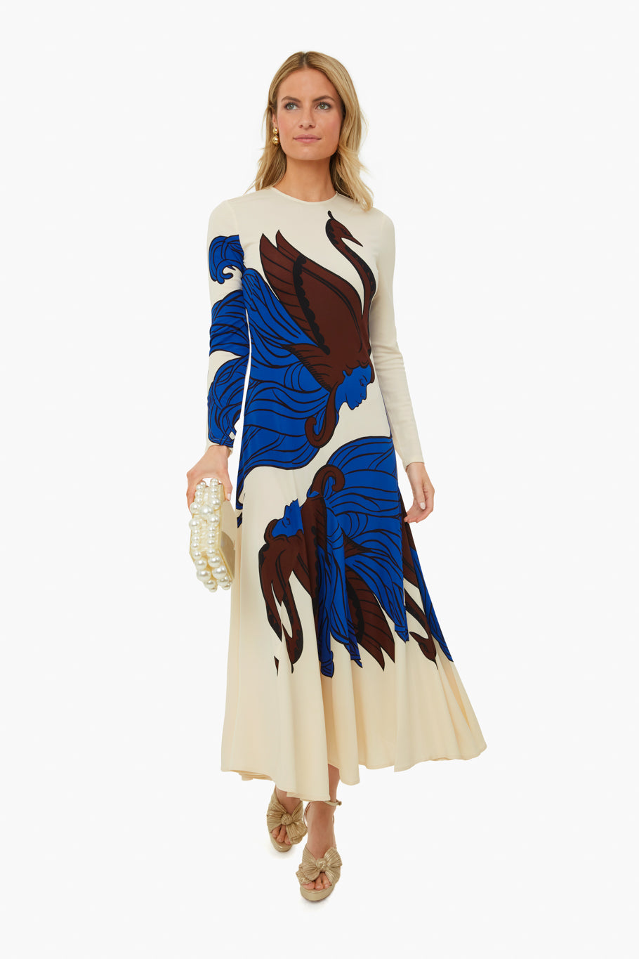 Cygnet Printed Sheath Dress-Beilave