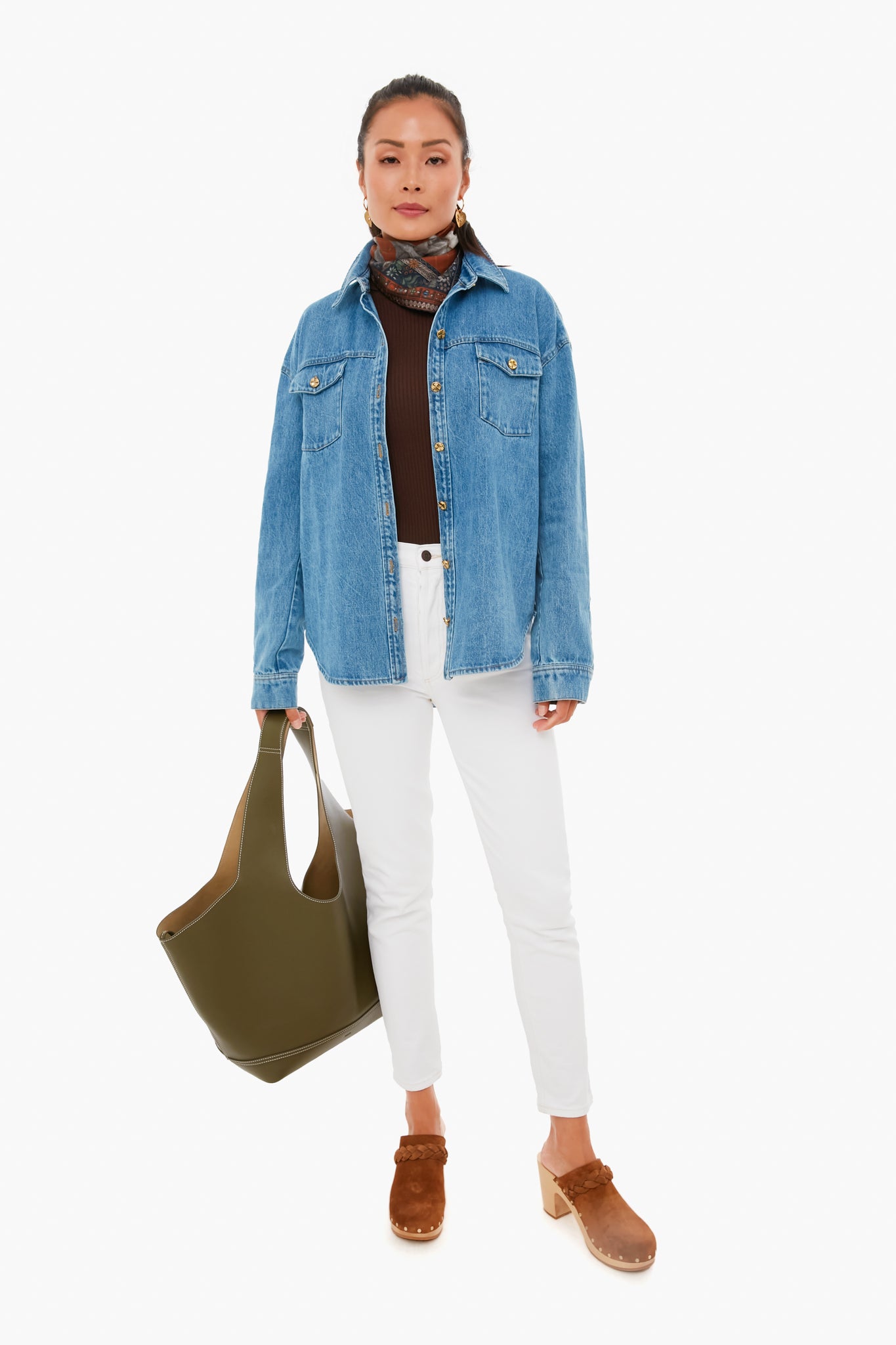 Cacao Suede Merrill Clogs-Beilave