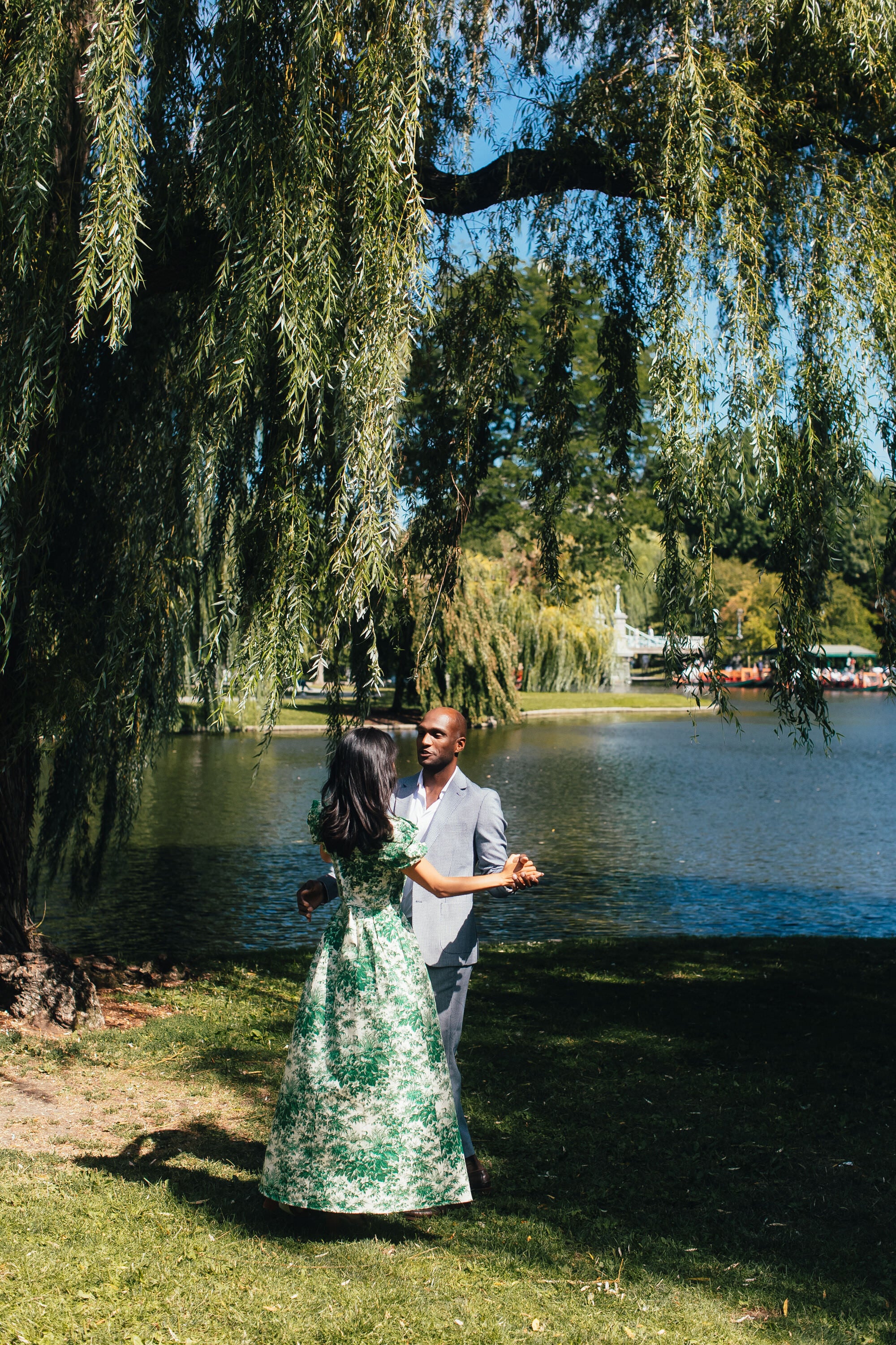 Cypress Toile Amelia Gown-Beilave