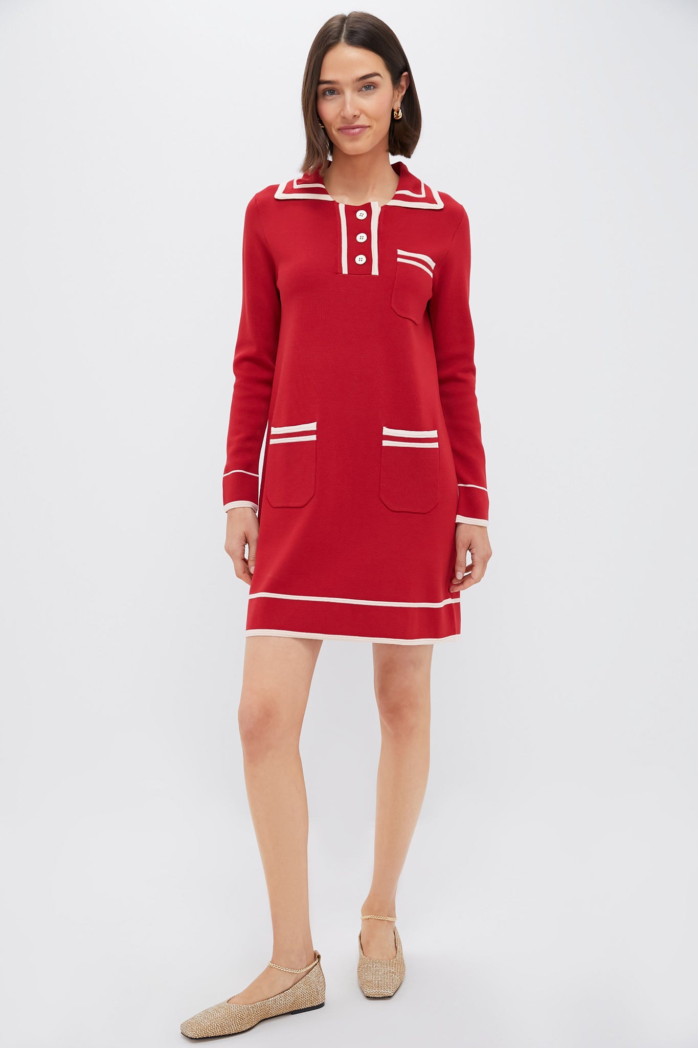 Red Eleonora Dress-Beilave