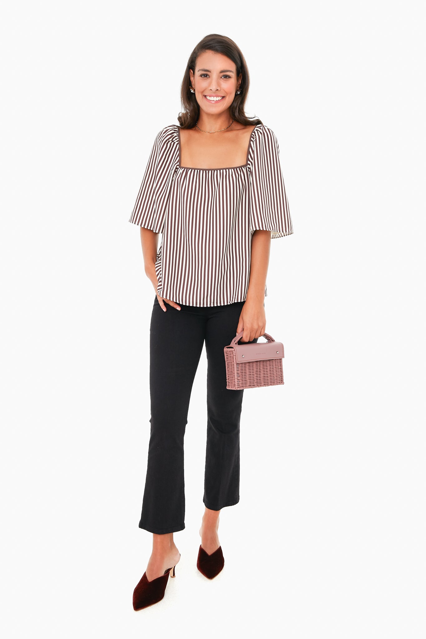 Ojai Burgundy Slides-Beilave