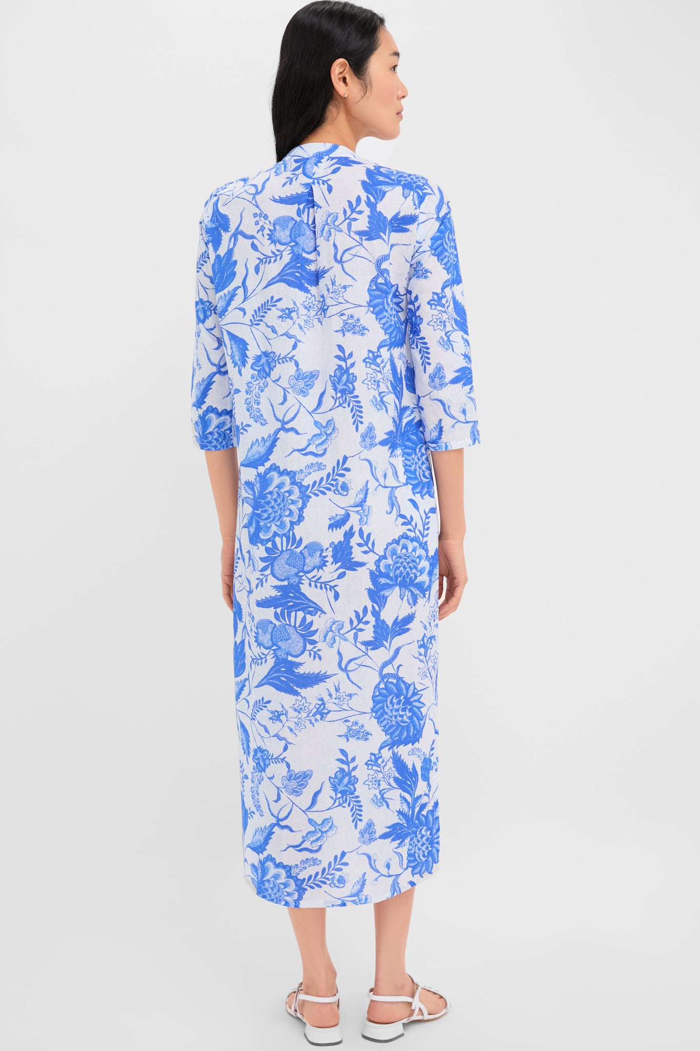 Blue Tiffany Asha Long Kurta-Beilave