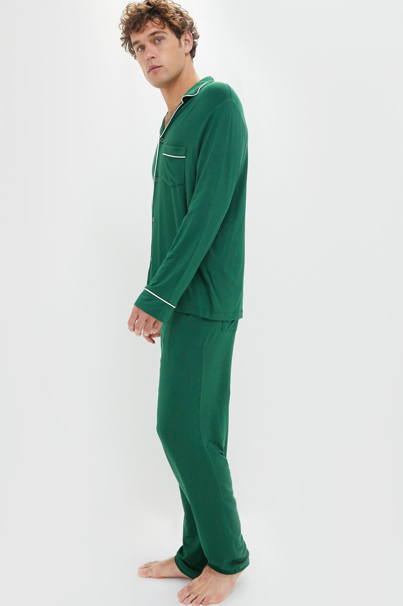 Forest Green William PJ Set-Beilave