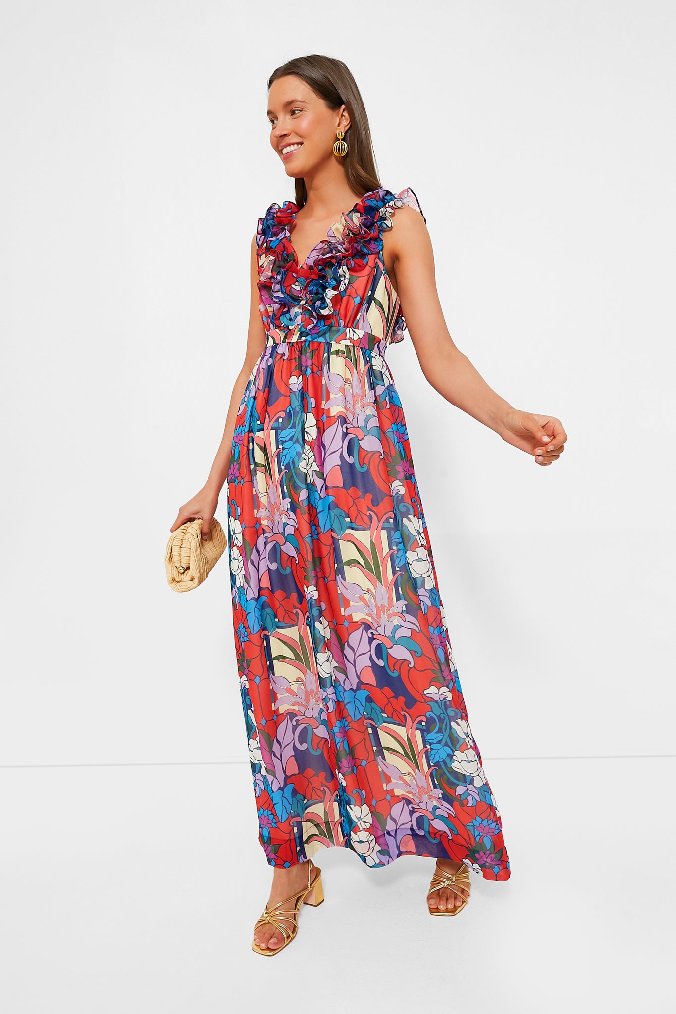 Climbing Cosmos Priscilla Dress-Beilave