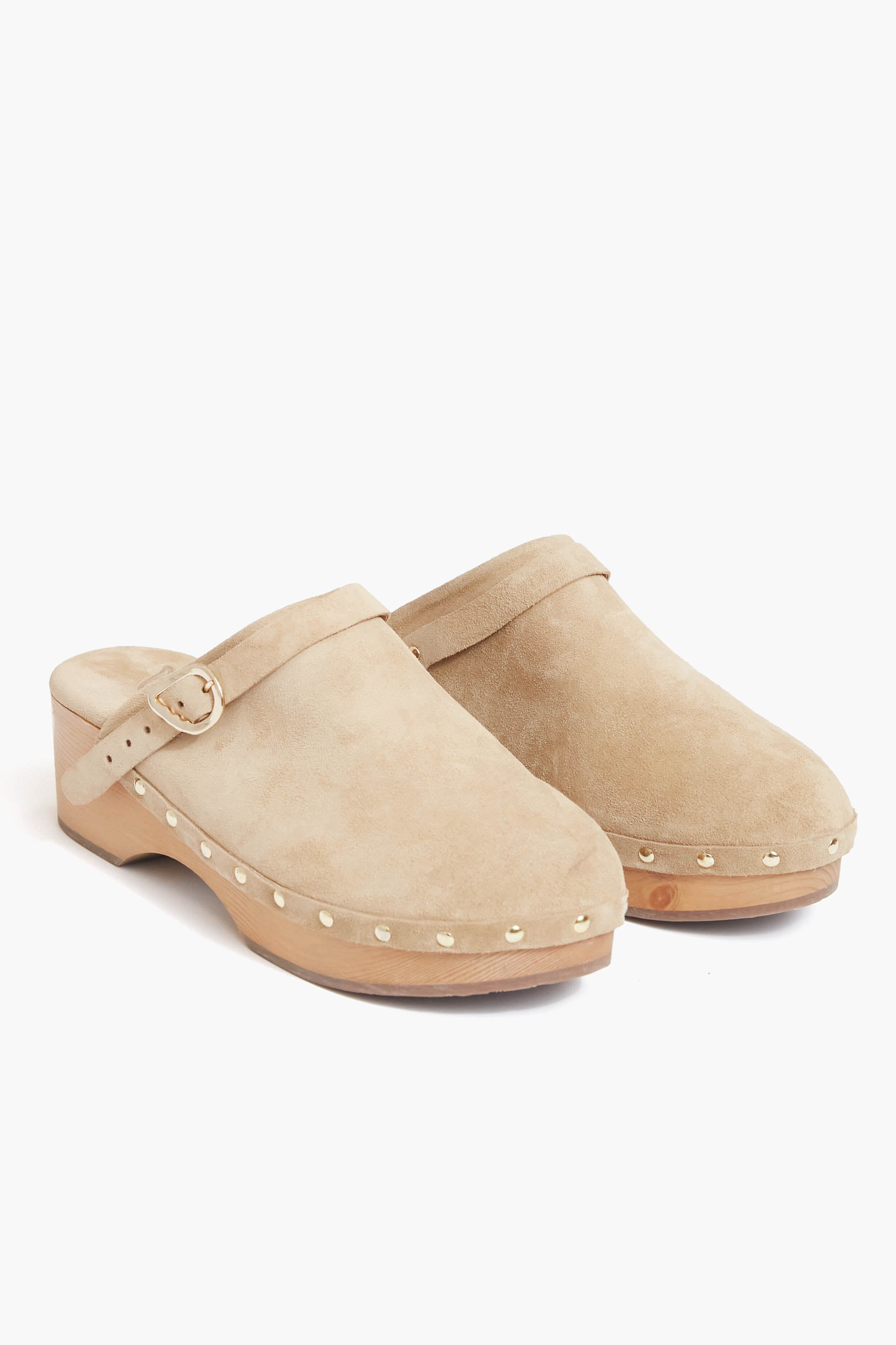 Camel Classic Closed Clog-Beilave