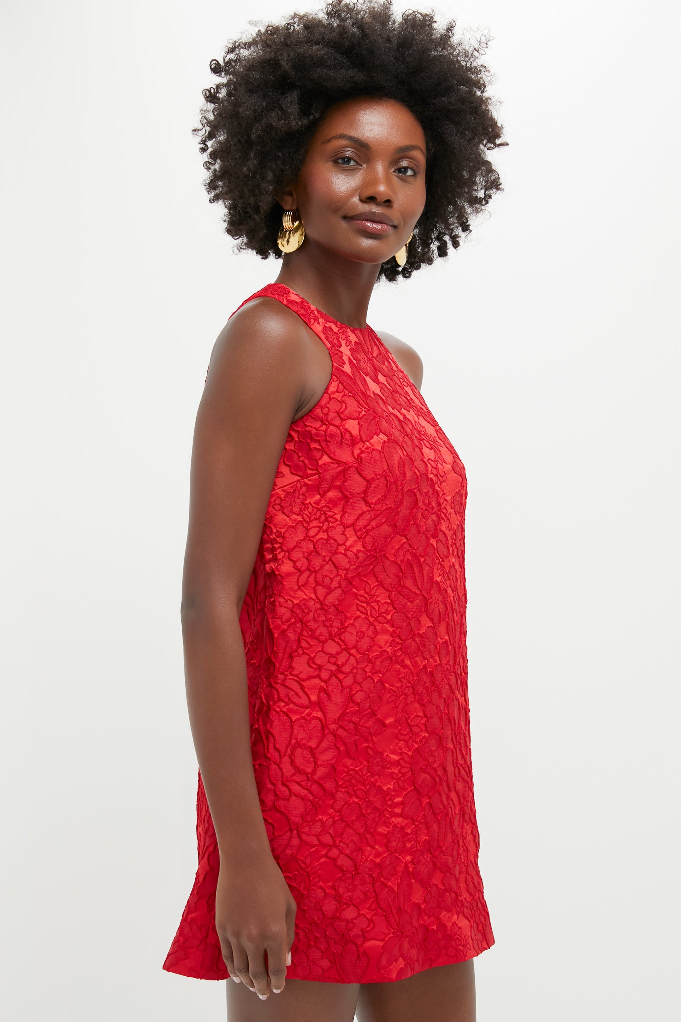 Peony Racer Mini Dress-Beilave