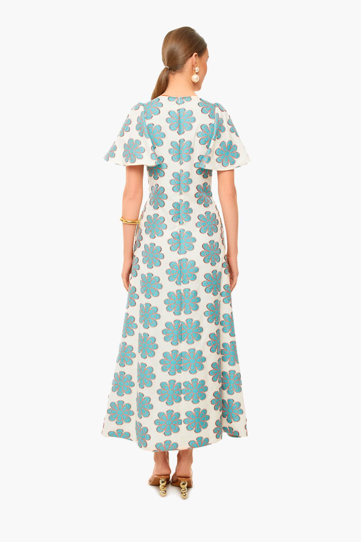 Daisy Turquoise Proper Dress-Beilave