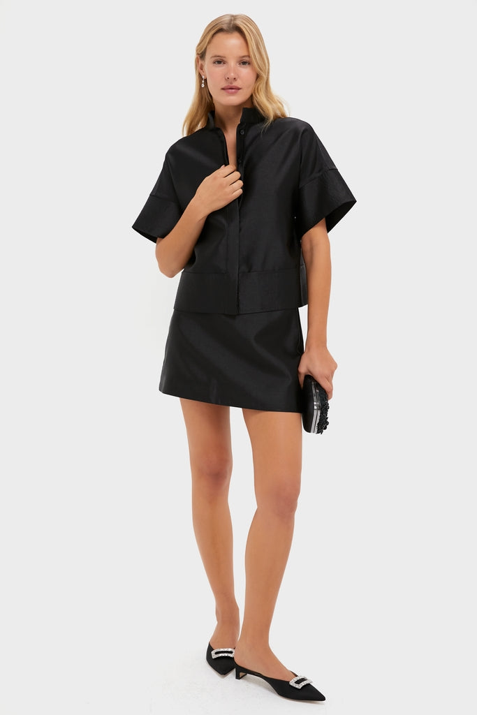 Silver Bezel Jolie Earrings-Beilave