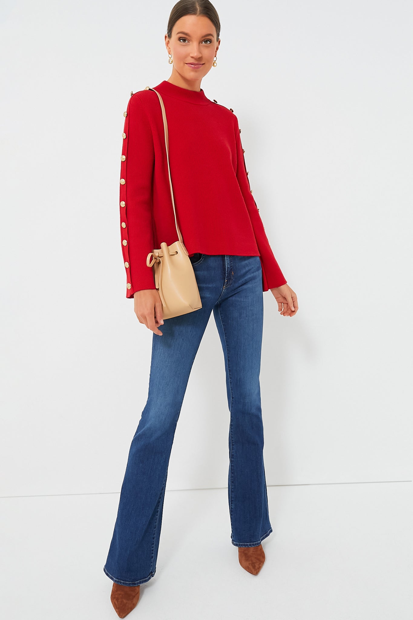 Red Monroe Sweater-Beilave