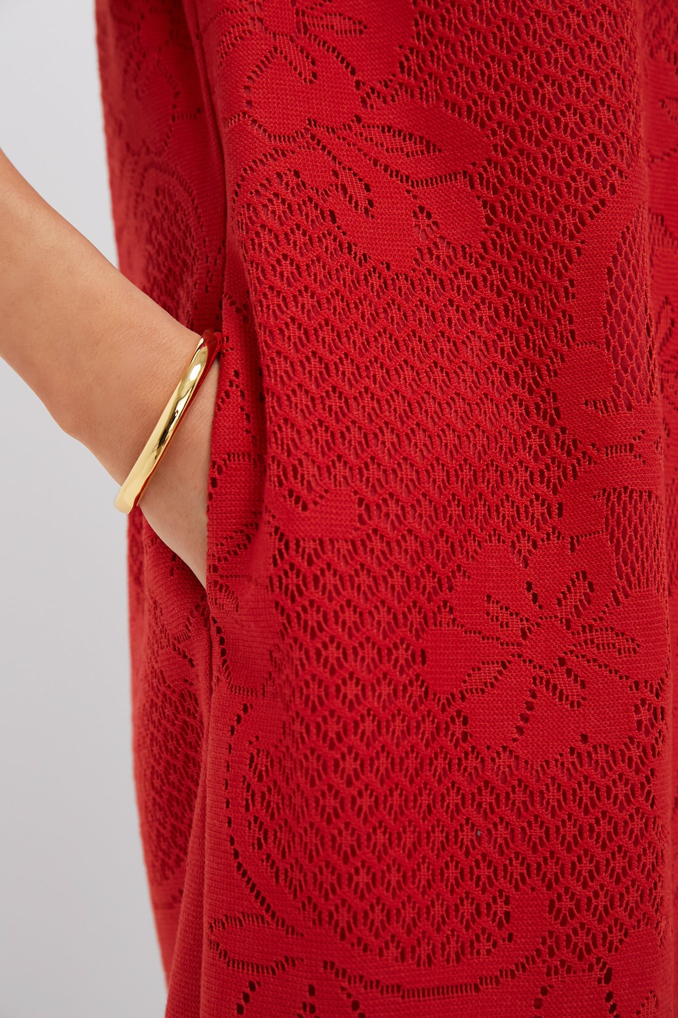 Crimson Lace Marta Dress-Beilave