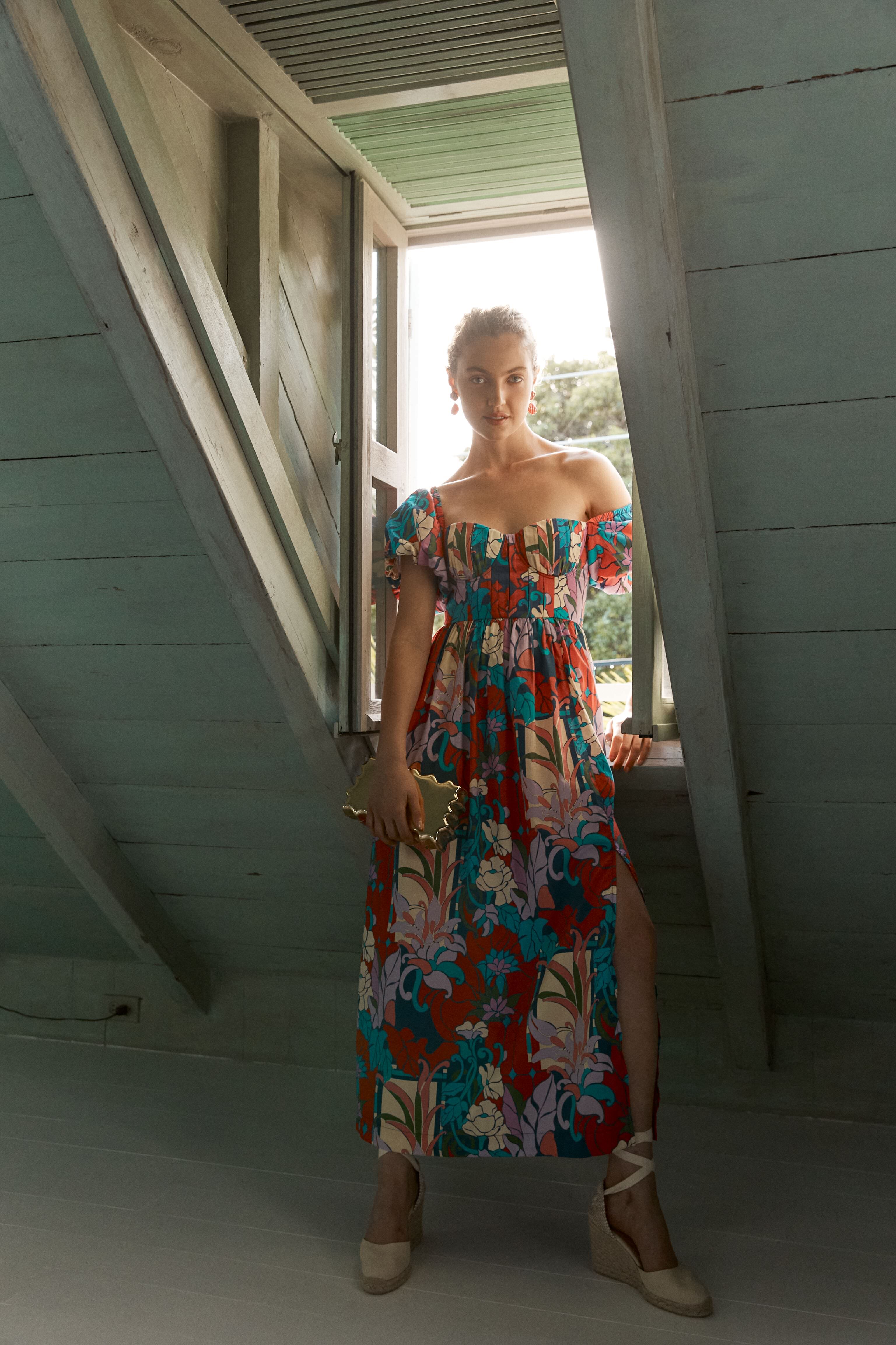 Climbing Cosmos Valerie Dress-Beilave