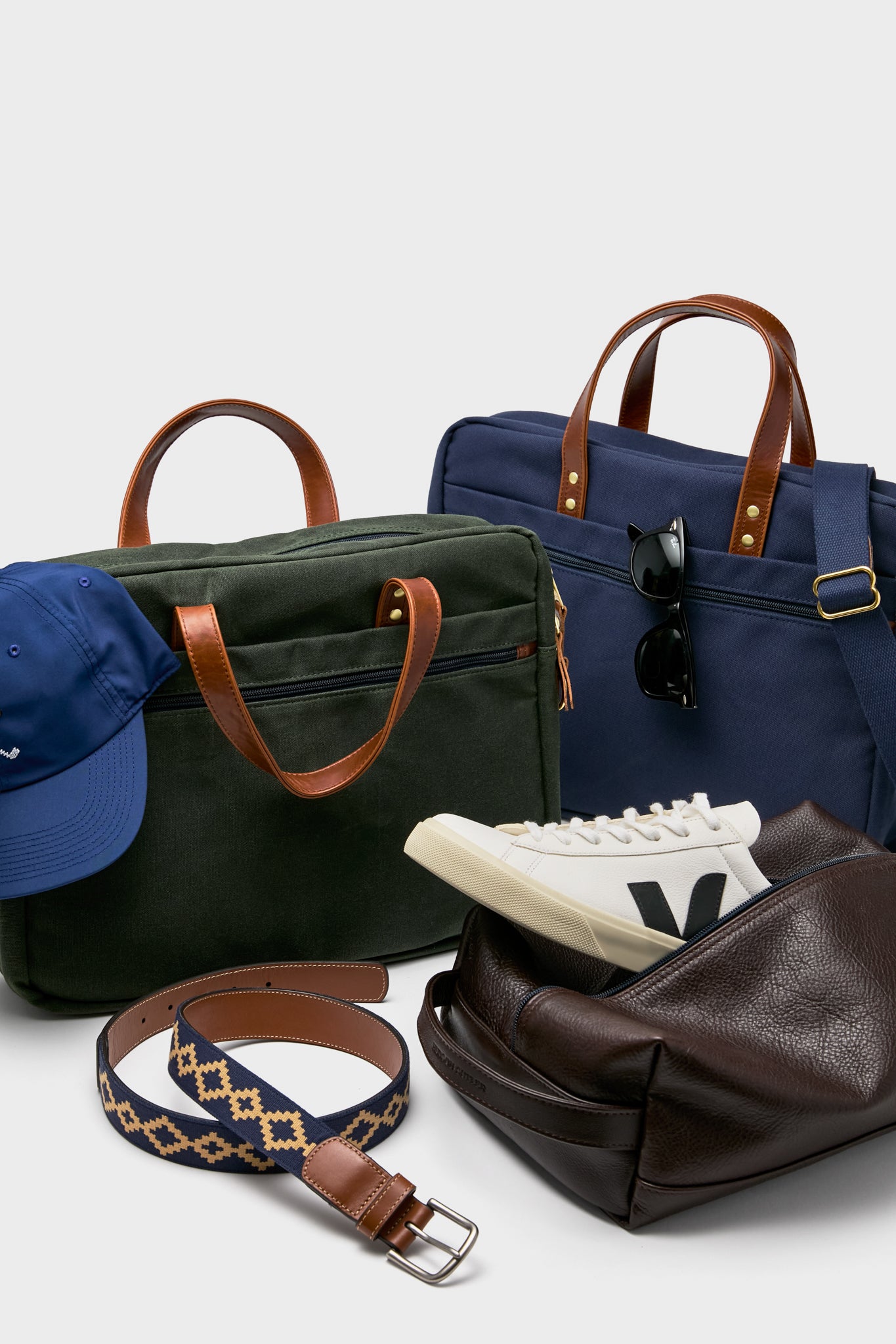 Club Leather Golf Shoe Bag-Beilave