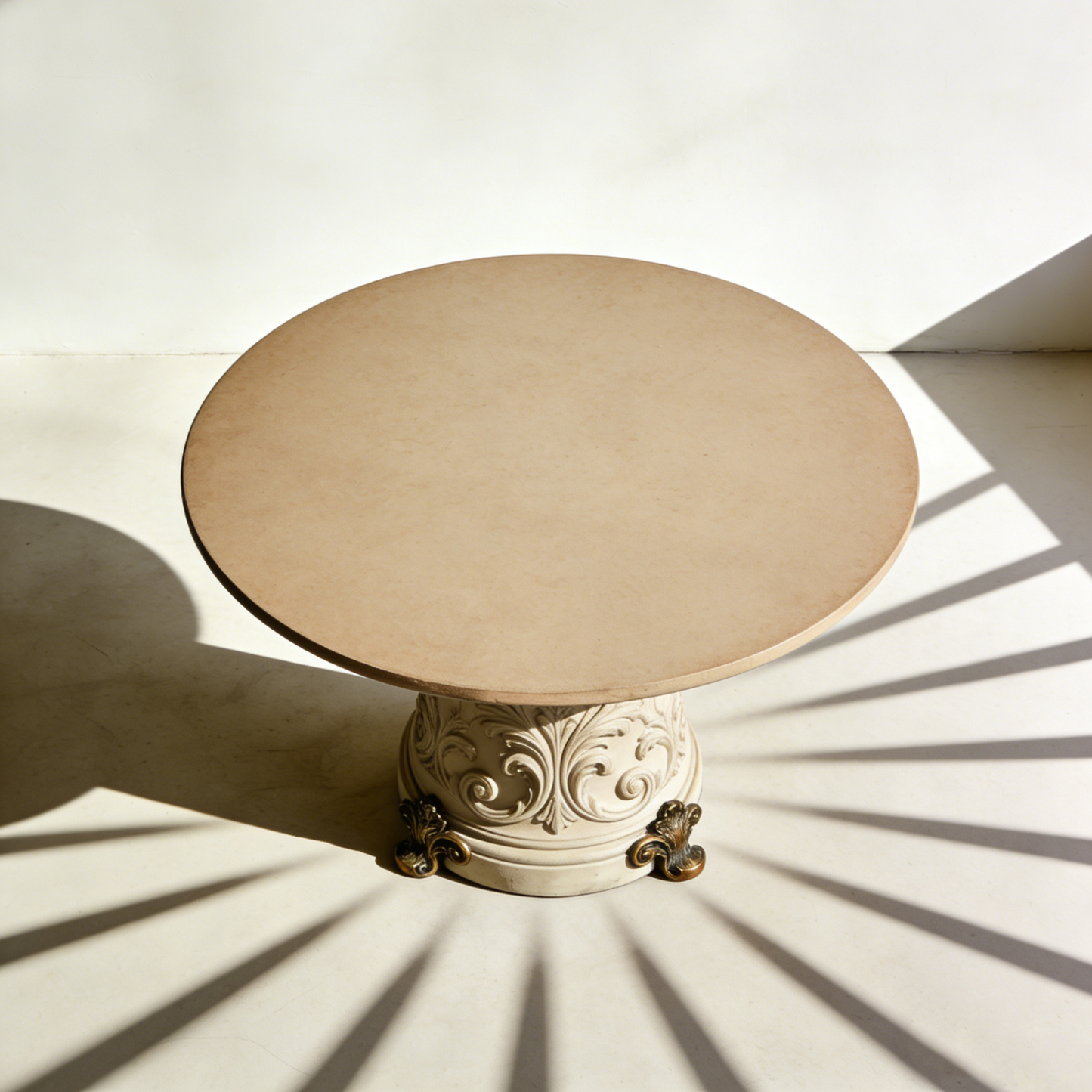 Table de salle à manger française élégante