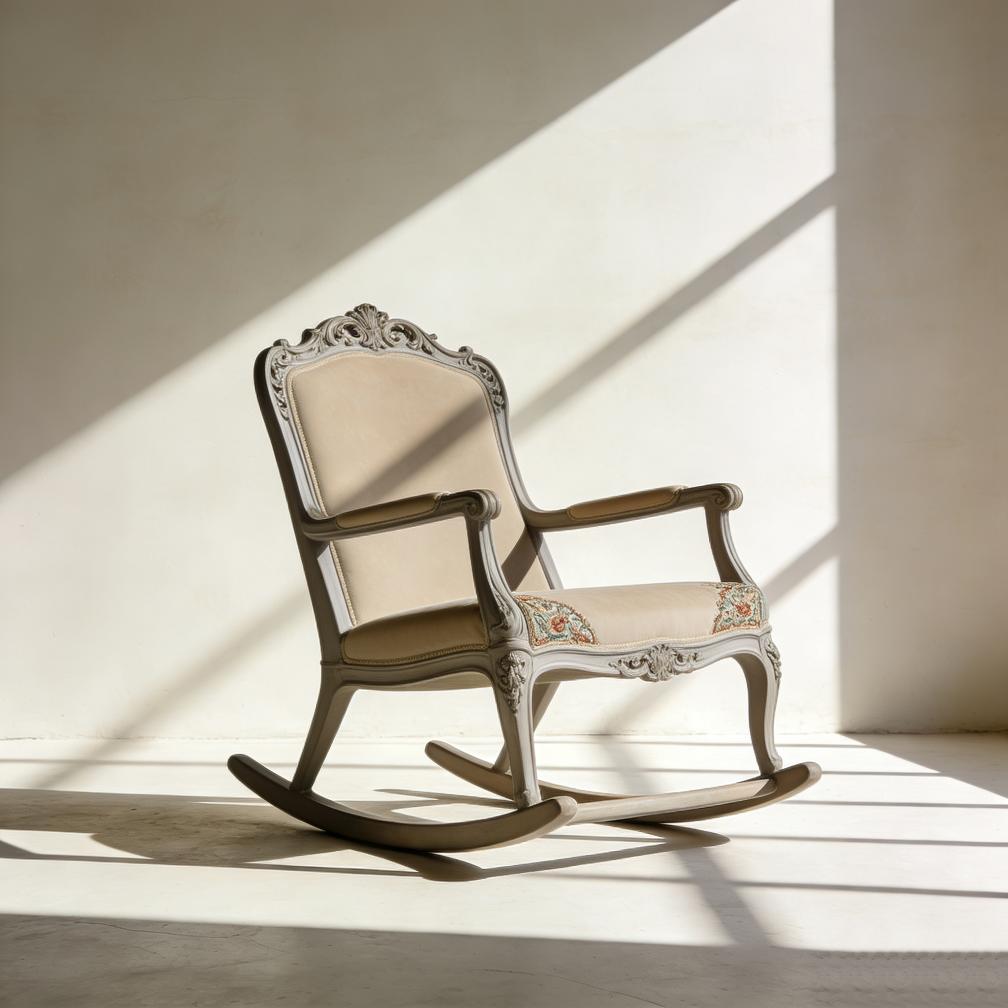 Rocking chair français classique