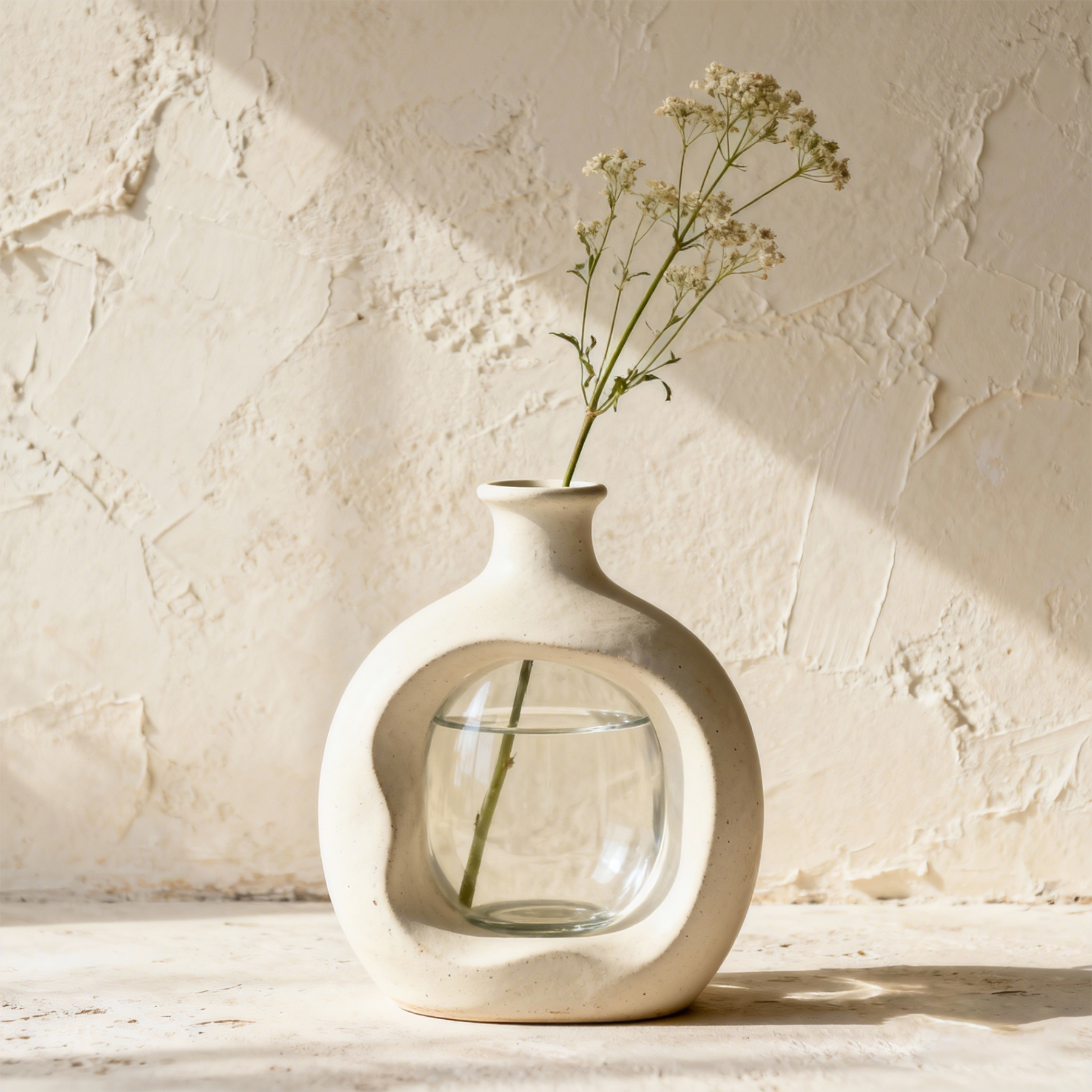 Modern Ceramic Vase Collection (Set of 5) 