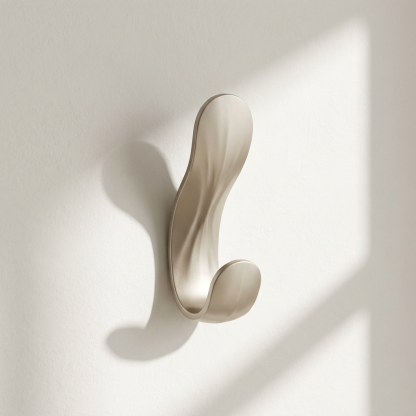 Csendes, nyommentes ajtó mögötti akasztó 