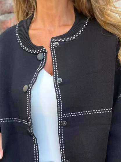 Hazel Blues® | Button Up Long Sleeve Cardigan