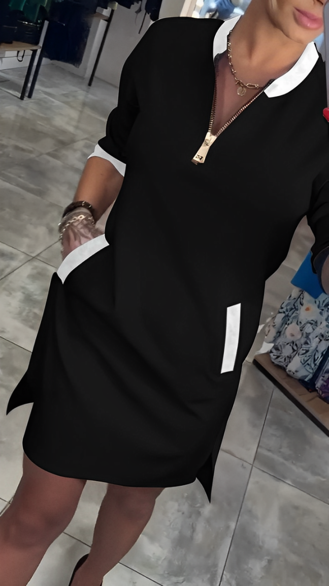 Vestido Manga Corta Lottie