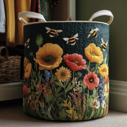 Bumble Haven Quilted Laundry Basket GFTONT2684