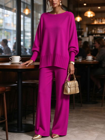 ⏰ LAST DAY SAVE 50% 💥Hot Sale Soft Cashmere Casual Sweater Suit