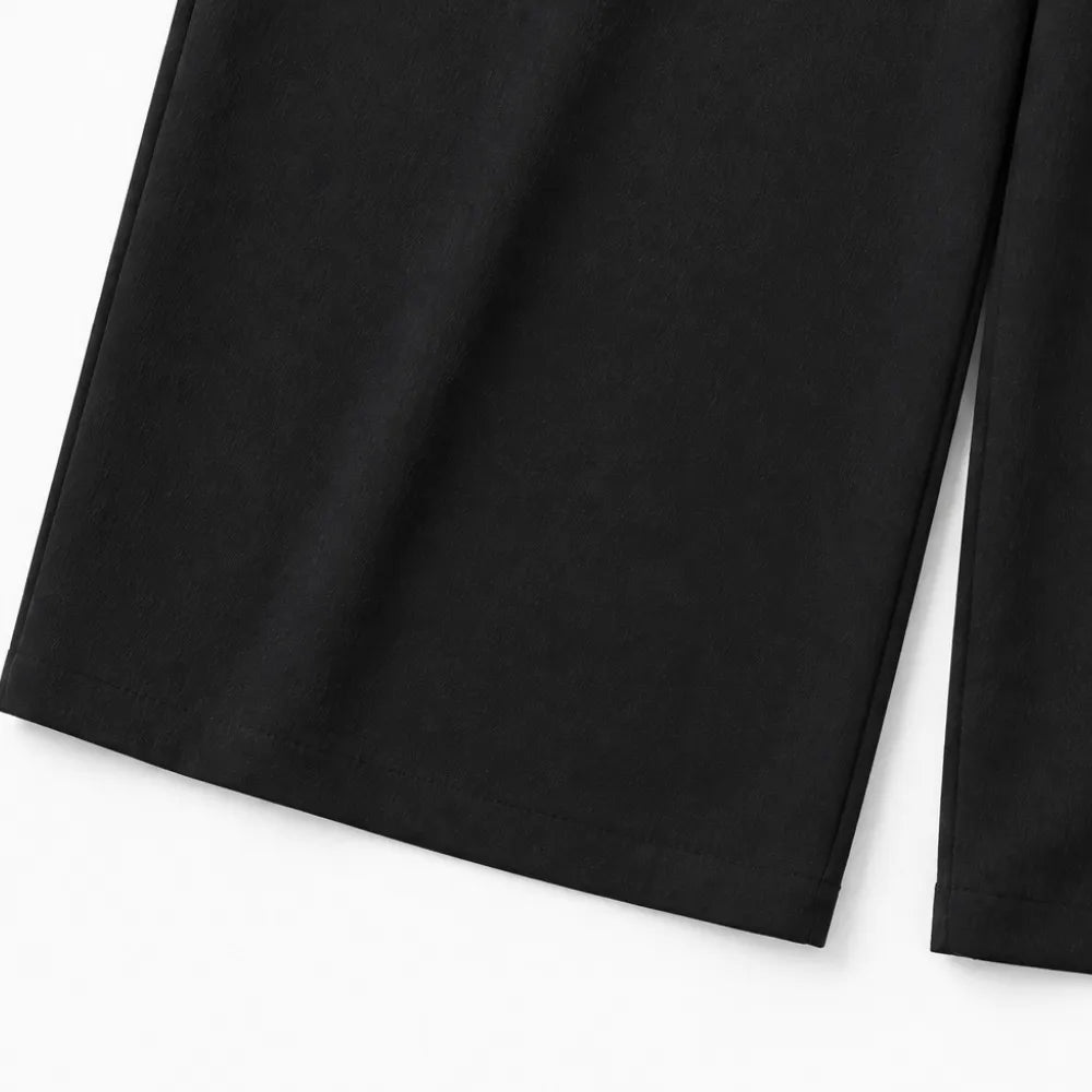 Solene – Belted Wide-Leg Shirt Jumpsuit with Tie Waist