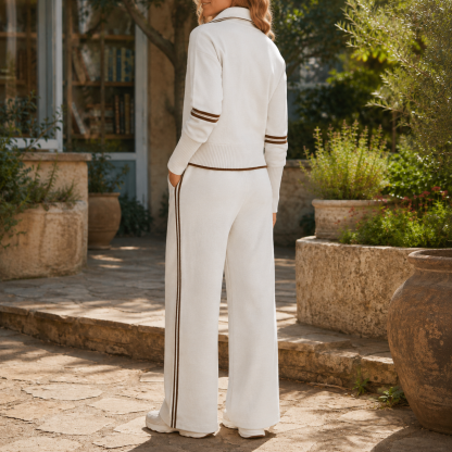 Women's Two-Piece Set Quarter Zip