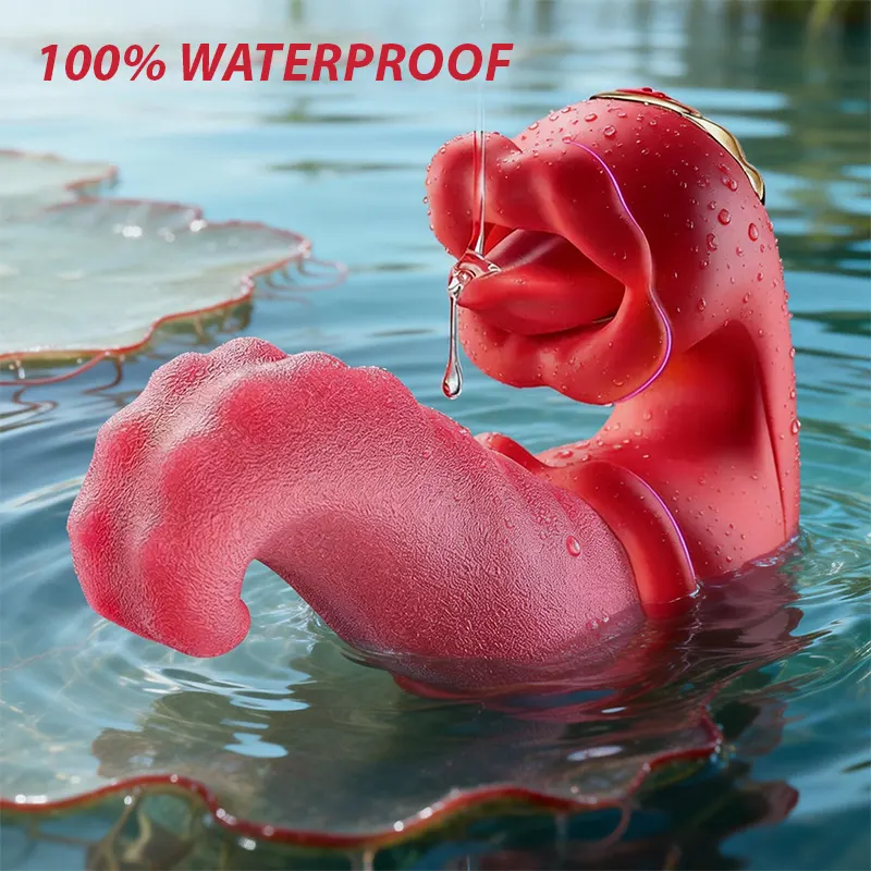 3-in-1 Rose Tongue Massager