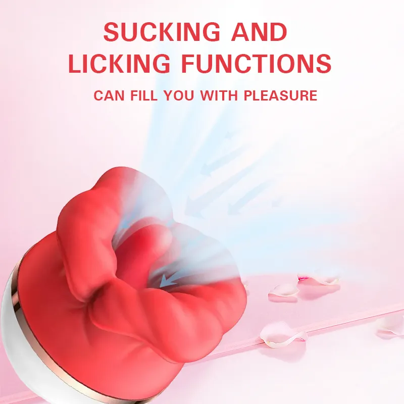 BloomKiss DuoSense Rose Vibrator